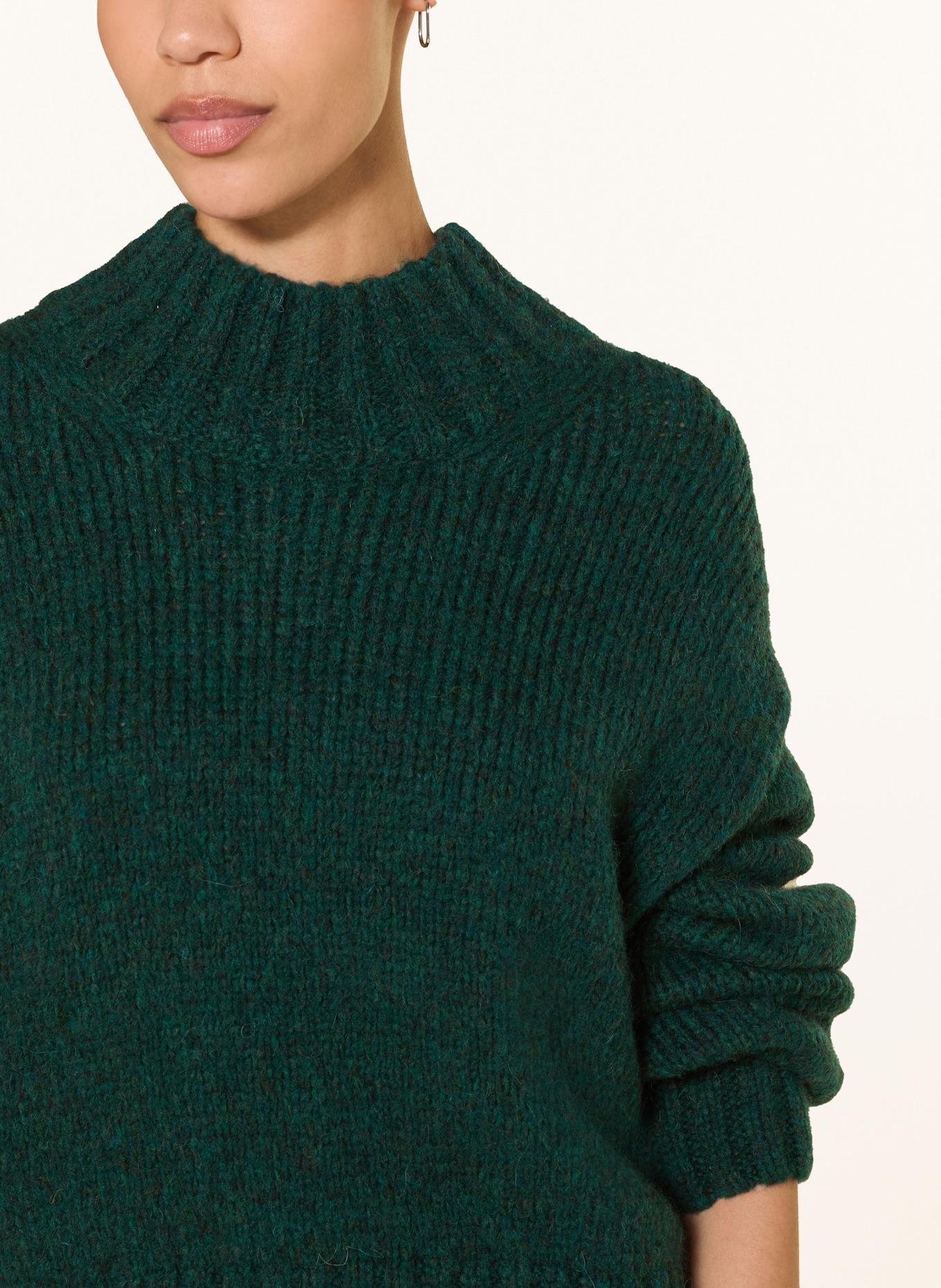MARC CAIN Pullover mit Alpaka: 556 dark jade green