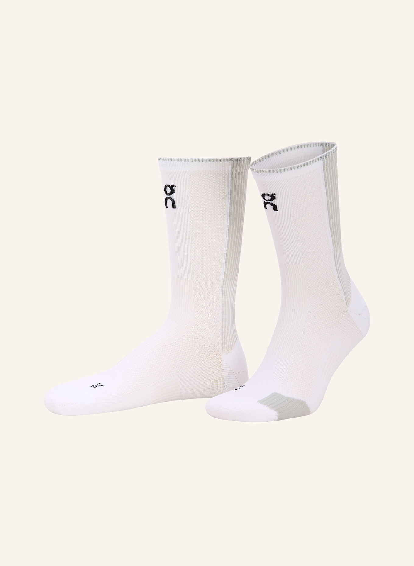 On SenseKnit High-Rise Running Tight 28: 0813 WHITE | GLACIER