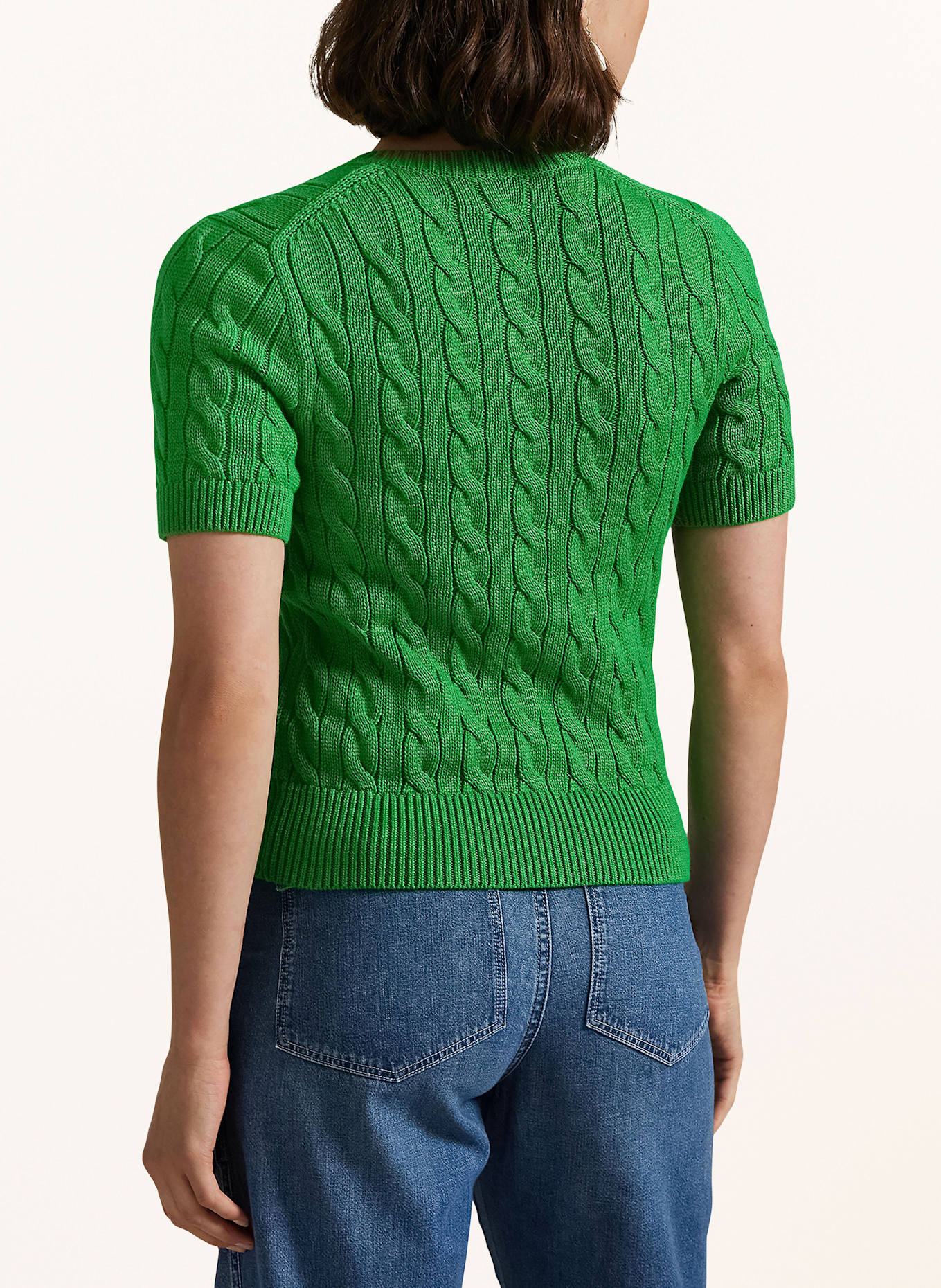 POLO RALPH LAUREN Strickjacke: GRÜN