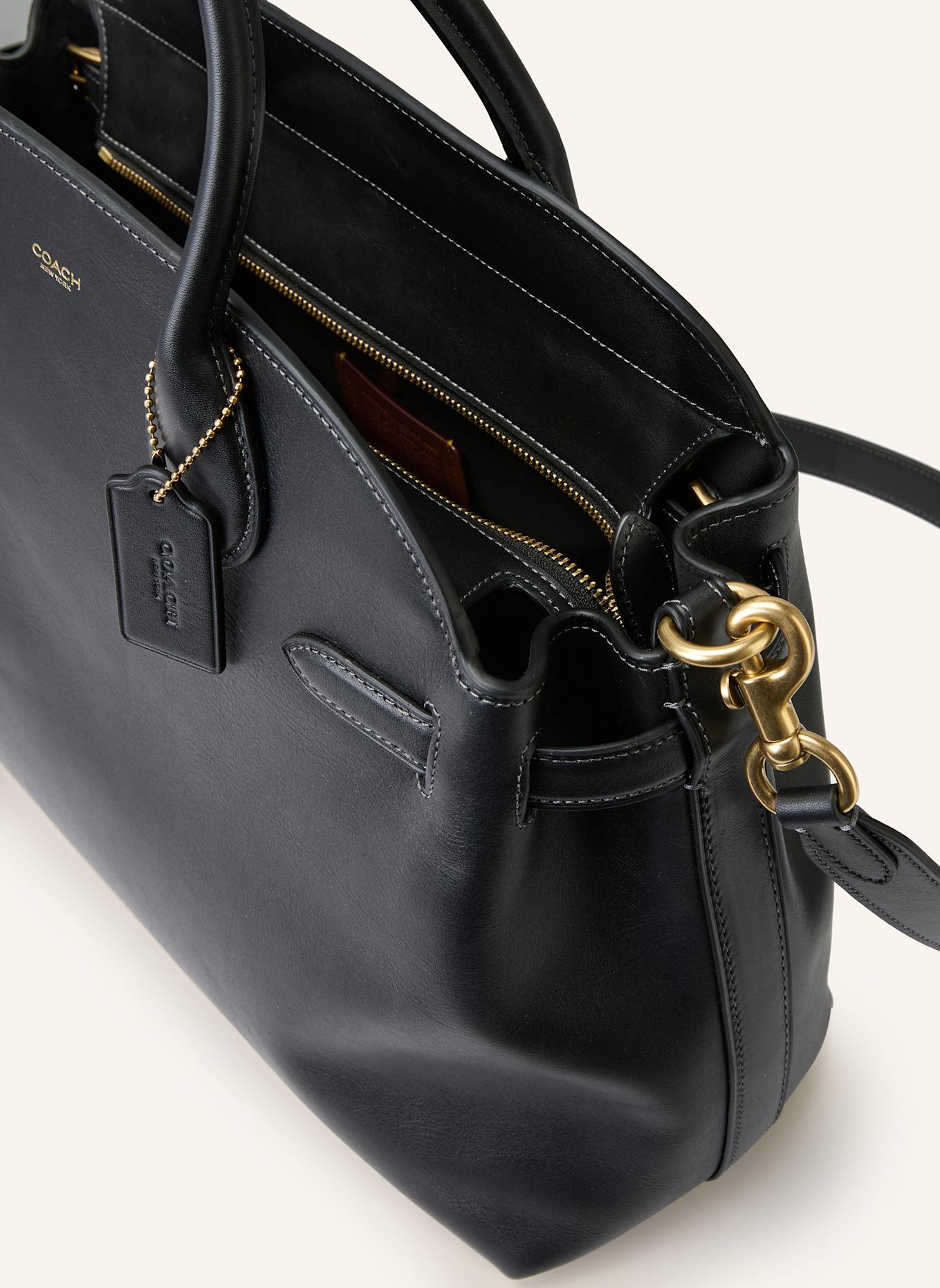 COACH Handtasche SOFT EMPIRE: SCHWARZ