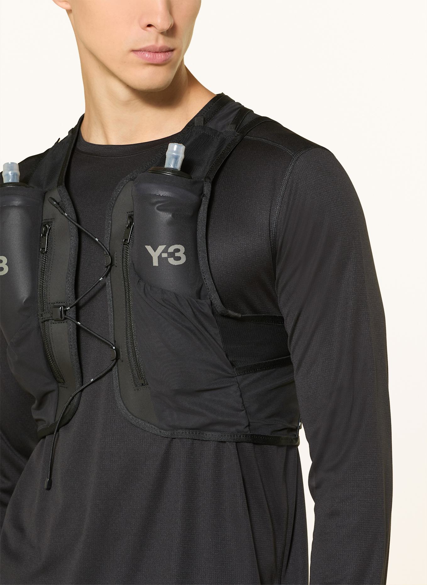 Y-3 Laufweste: SCHWARZ