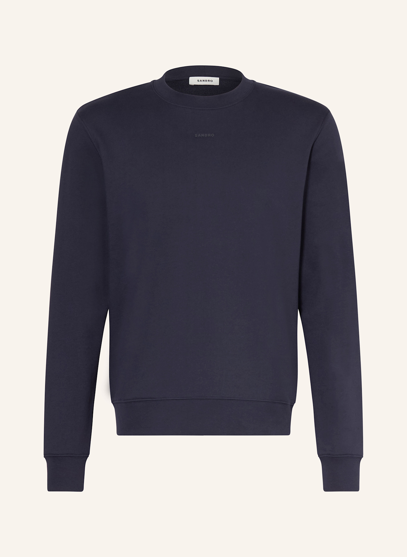 SANDRO Sweatshirt: DUNKELBLAU