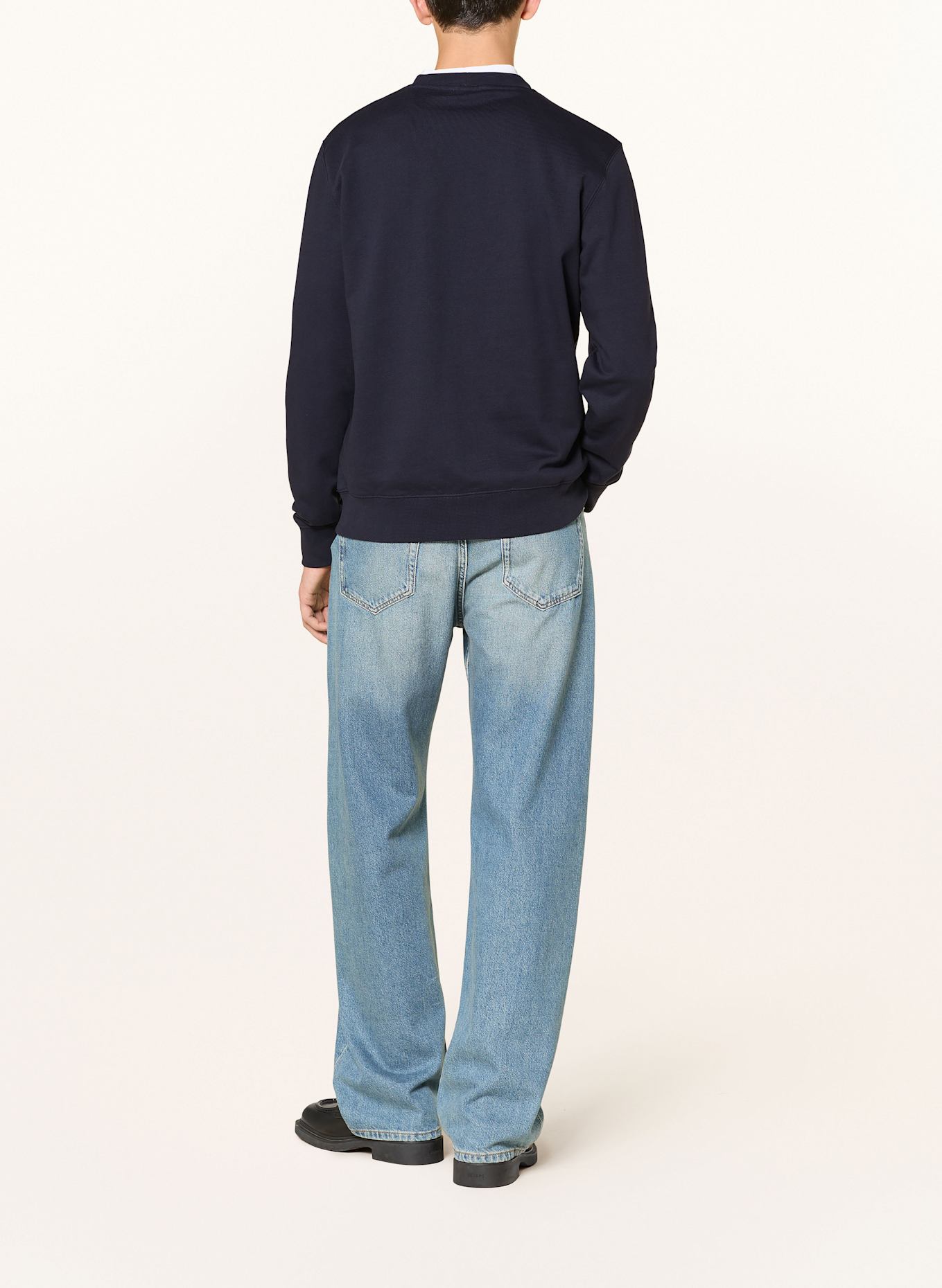 SANDRO Sweatshirt: DUNKELBLAU