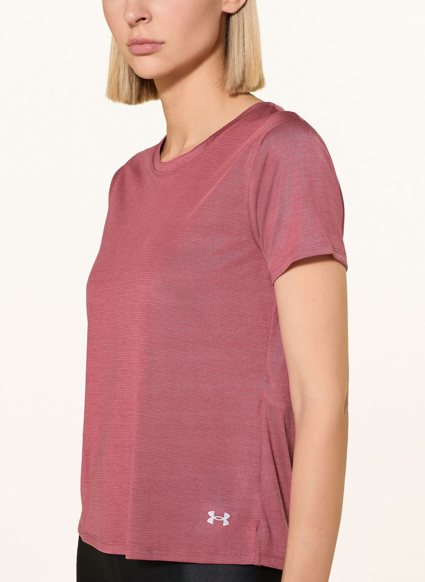UNDER ARMOUR Running shirt UA LAUNCH: FUCHSIA