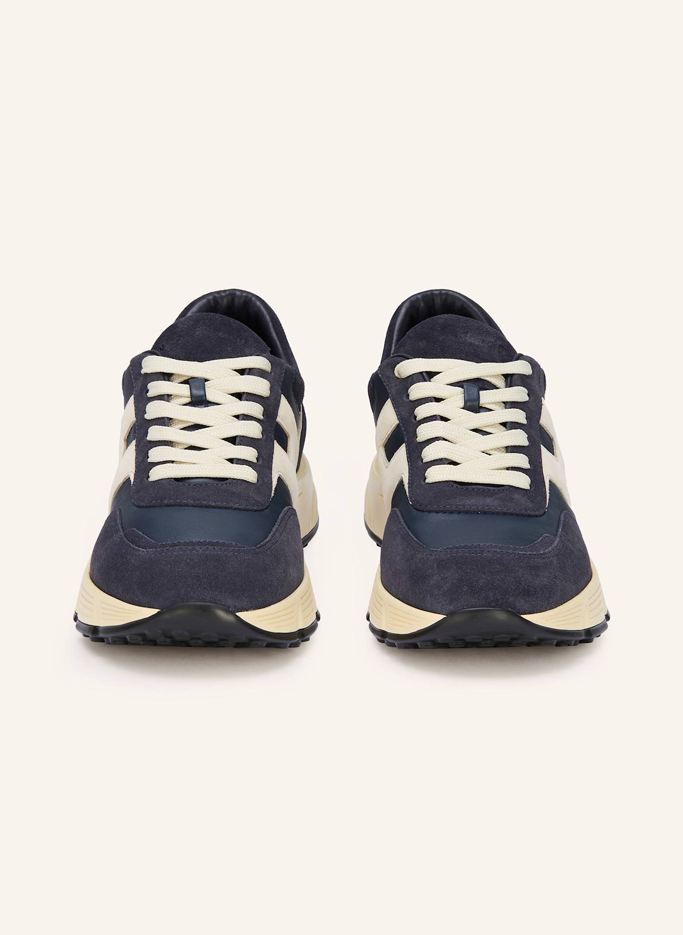 HOGAN Sneakersy HYPERLIGHT: GRANATOWY/ ECRU