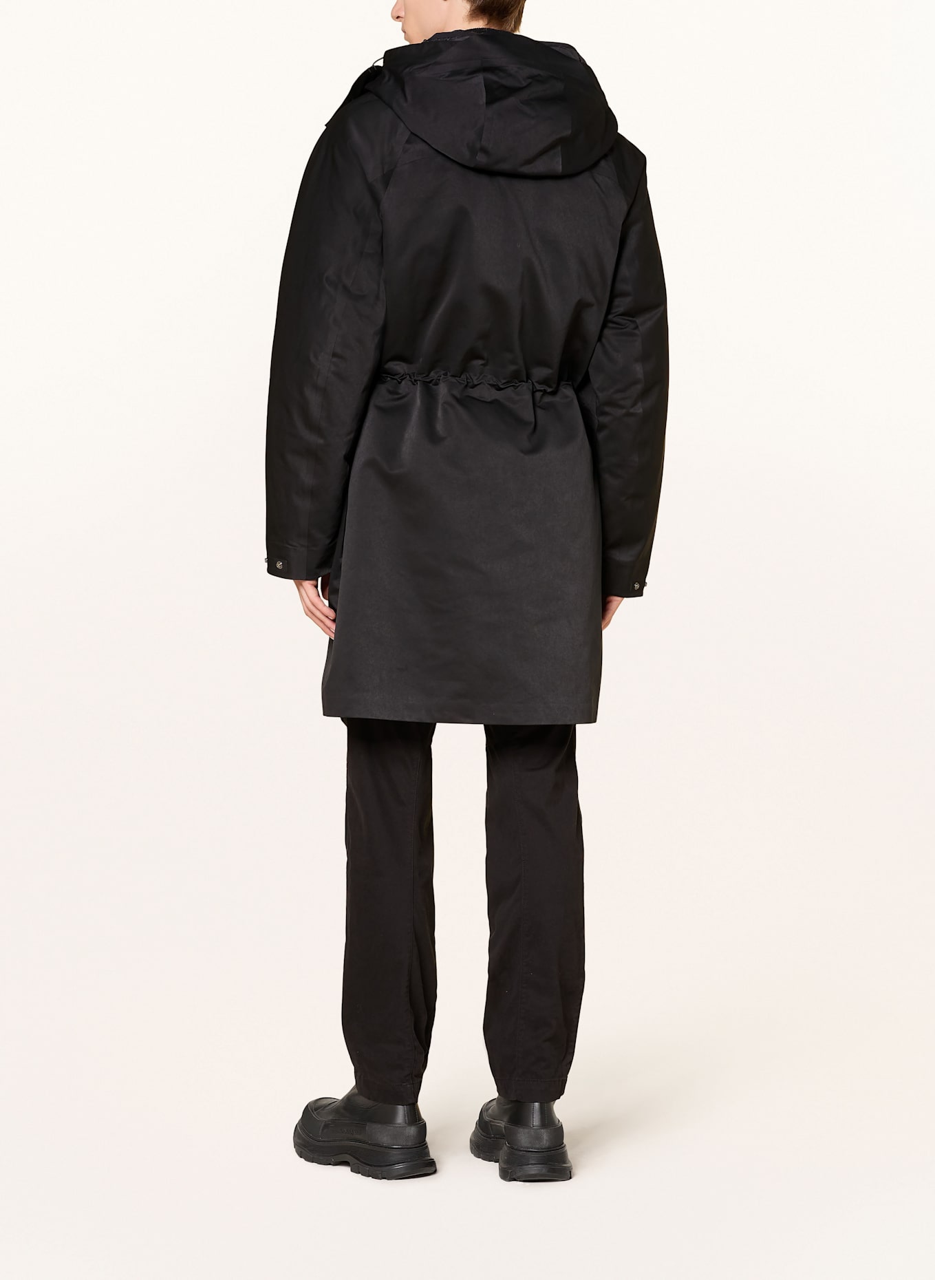 C.P. COMPANY 3-in-1-Parka mit Daunen: SCHWARZ