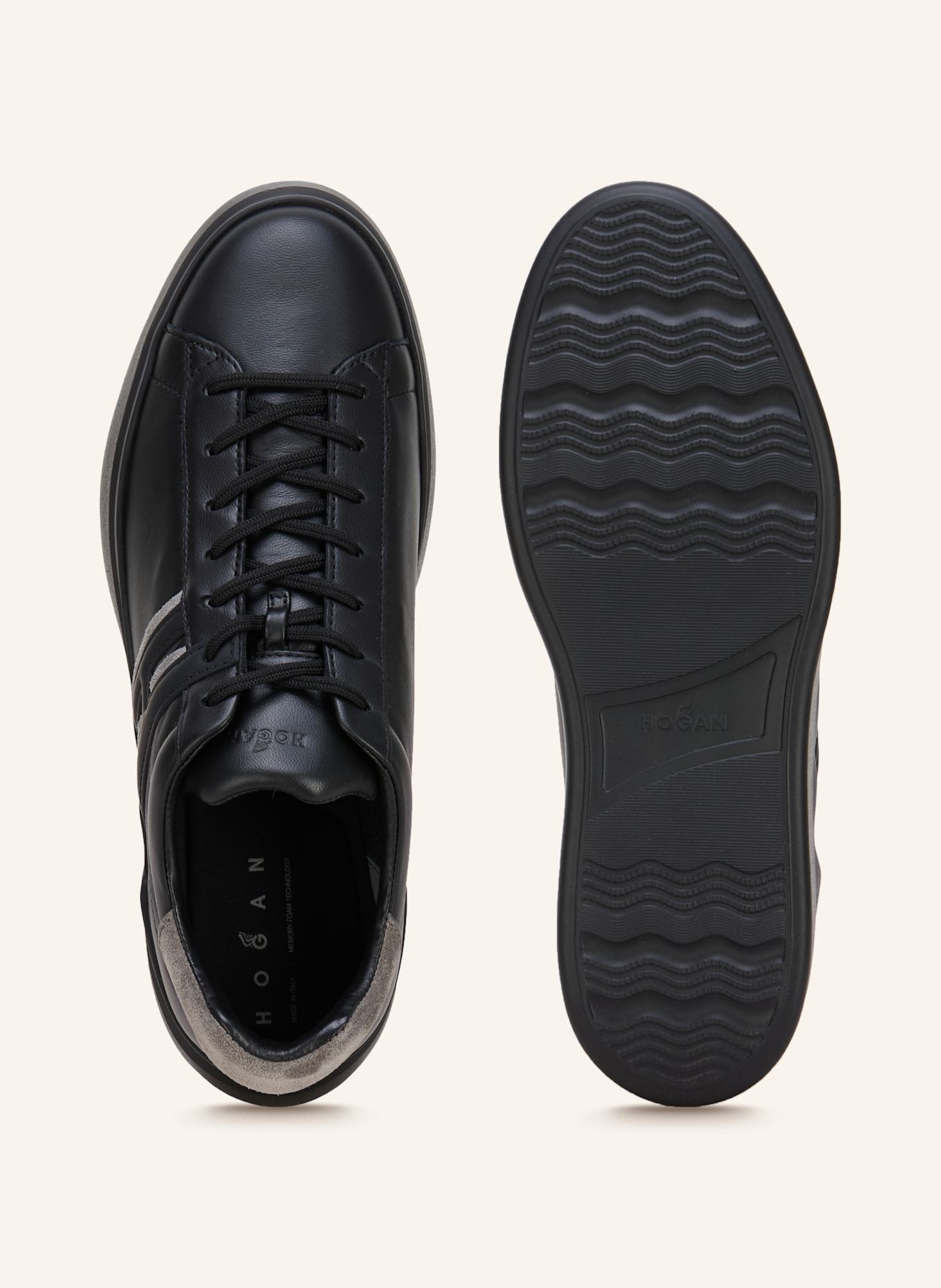 HOGAN Sneakersy H580: CZARNY
