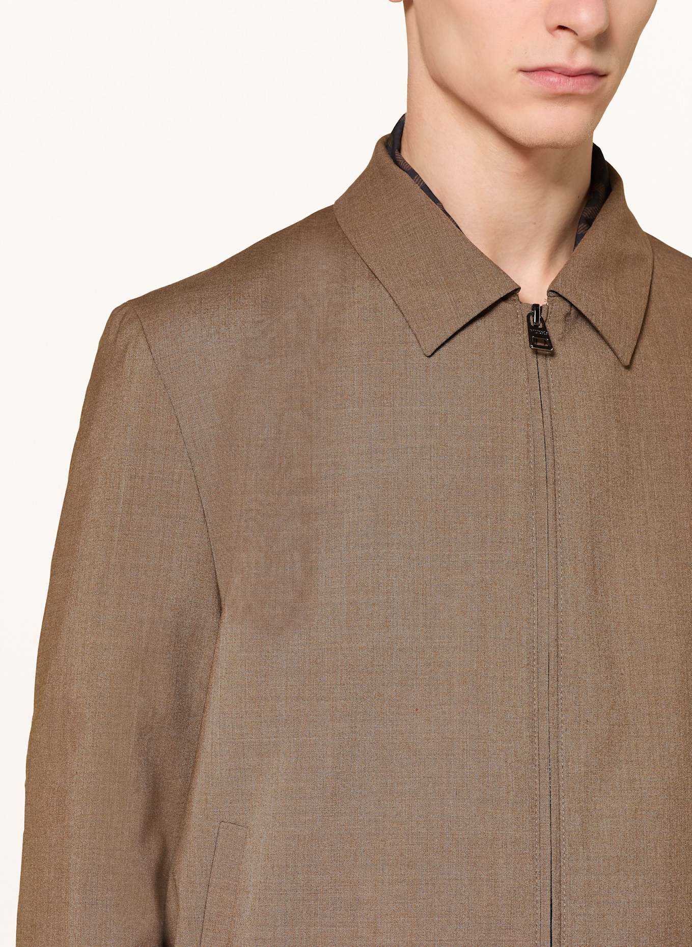 HUGO Overjacket HELLYS241F1X: BRAUN