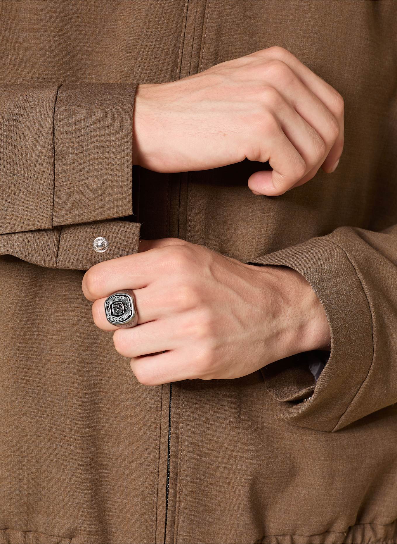 HUGO Overjacket HELLYS241F1X: BRAUN