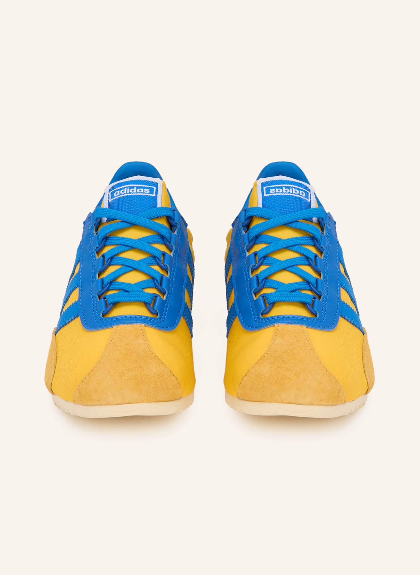 adidas Originals Sneaker SL 72 PT: DUNKELGELB/ BLAU