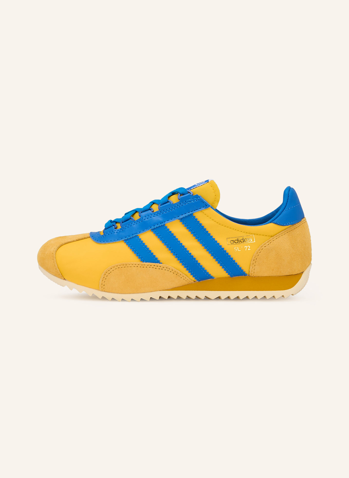 adidas Originals Sneaker SL 72 PT: DUNKELGELB/ BLAU
