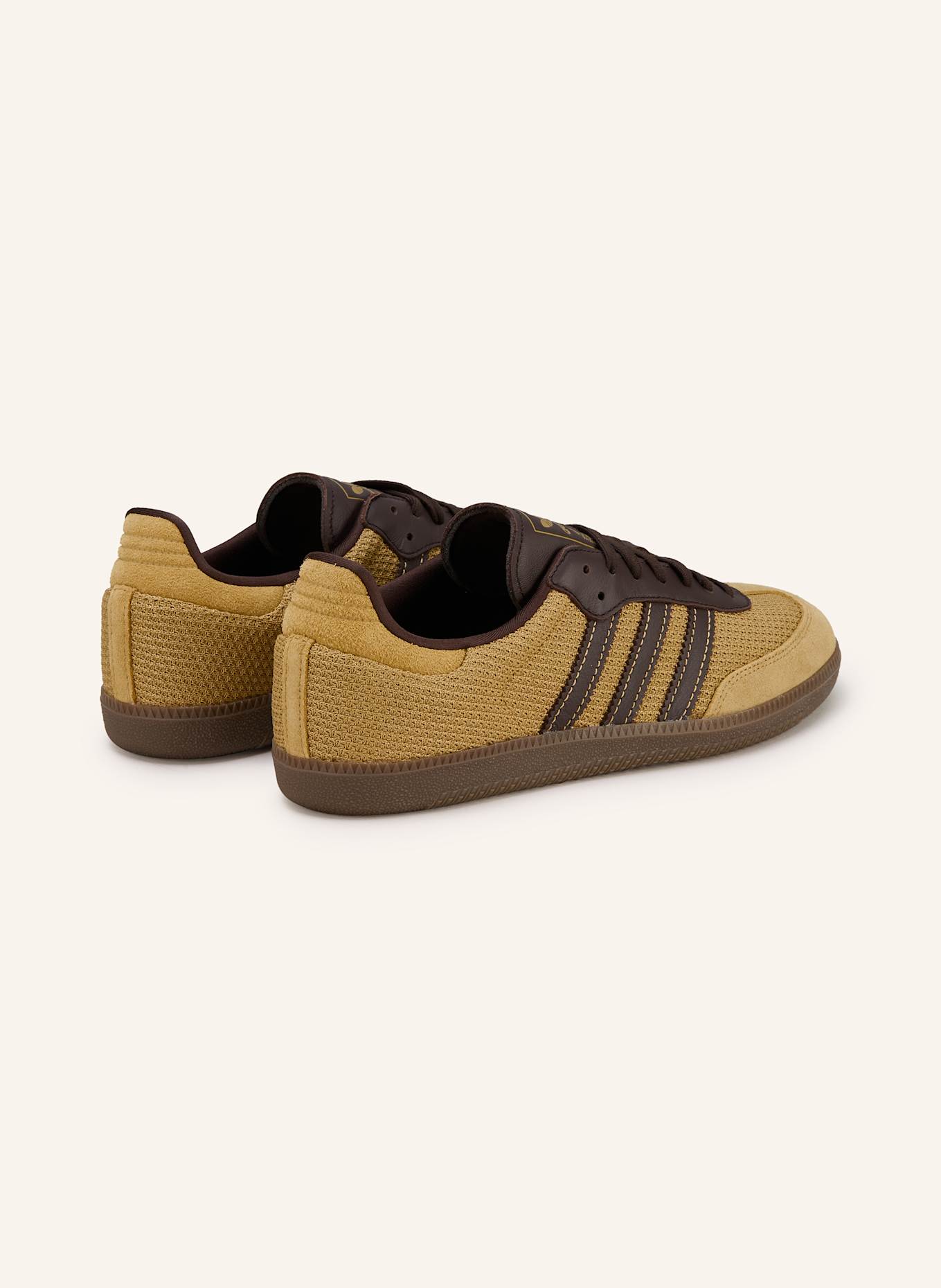 adidas Originals Sneaker SAMBA OG: DUNKELBRAUN/ DUNKELGELB
