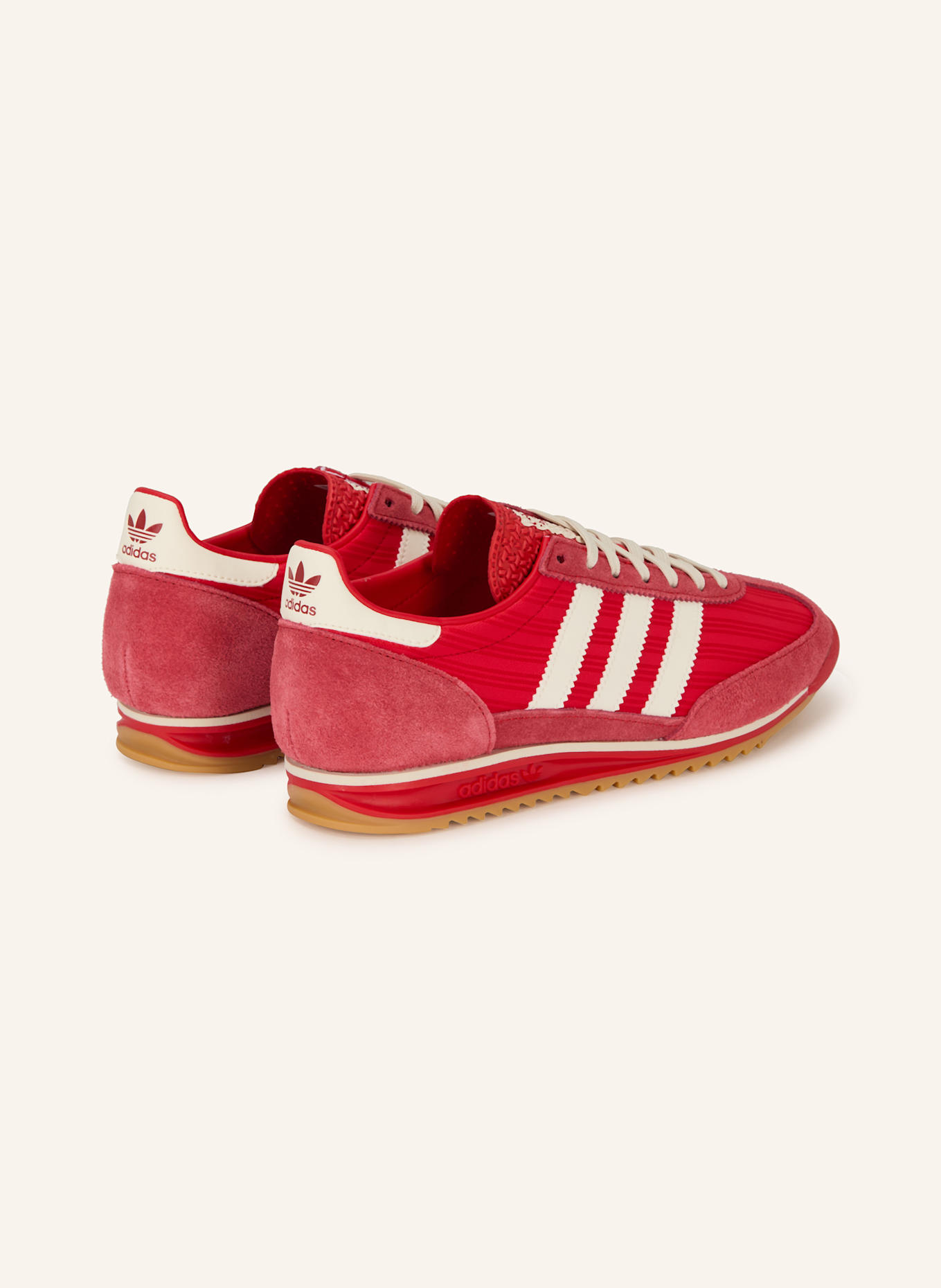 adidas Originals Sneakers SL 72 OG: RED/ ECRU