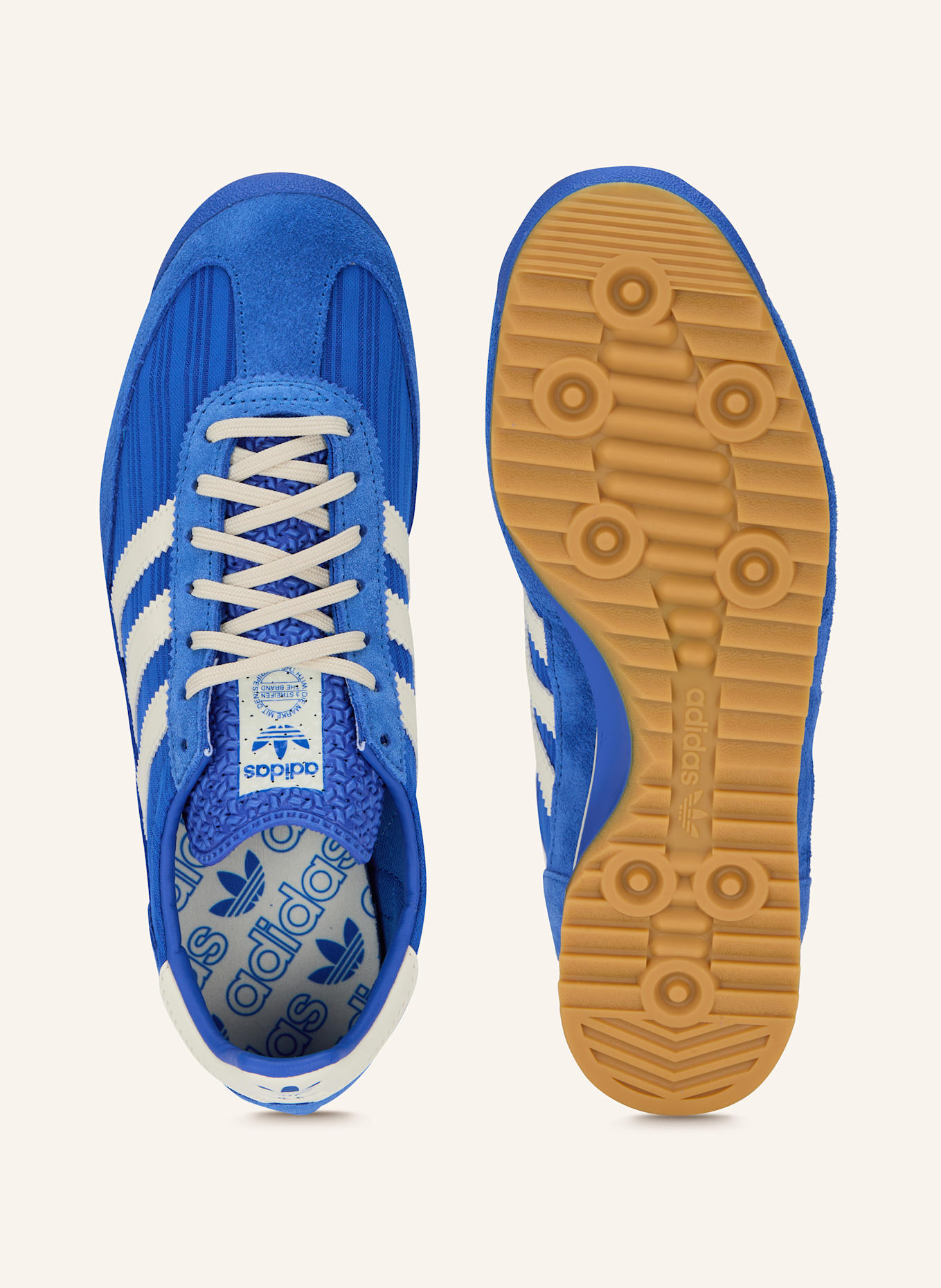 adidas Originals Sneakers SL72 OG: WHITE/ ECRU
