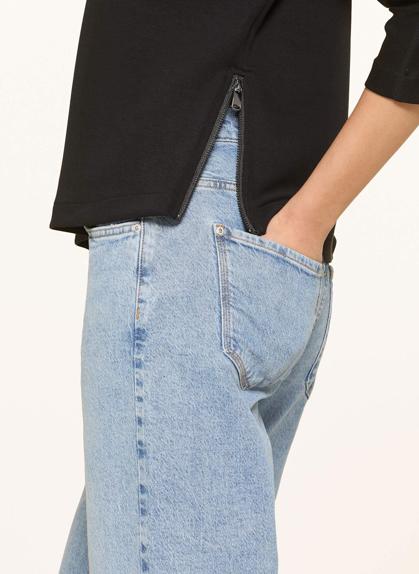 comma casual identity Sweatshirt: SCHWARZ