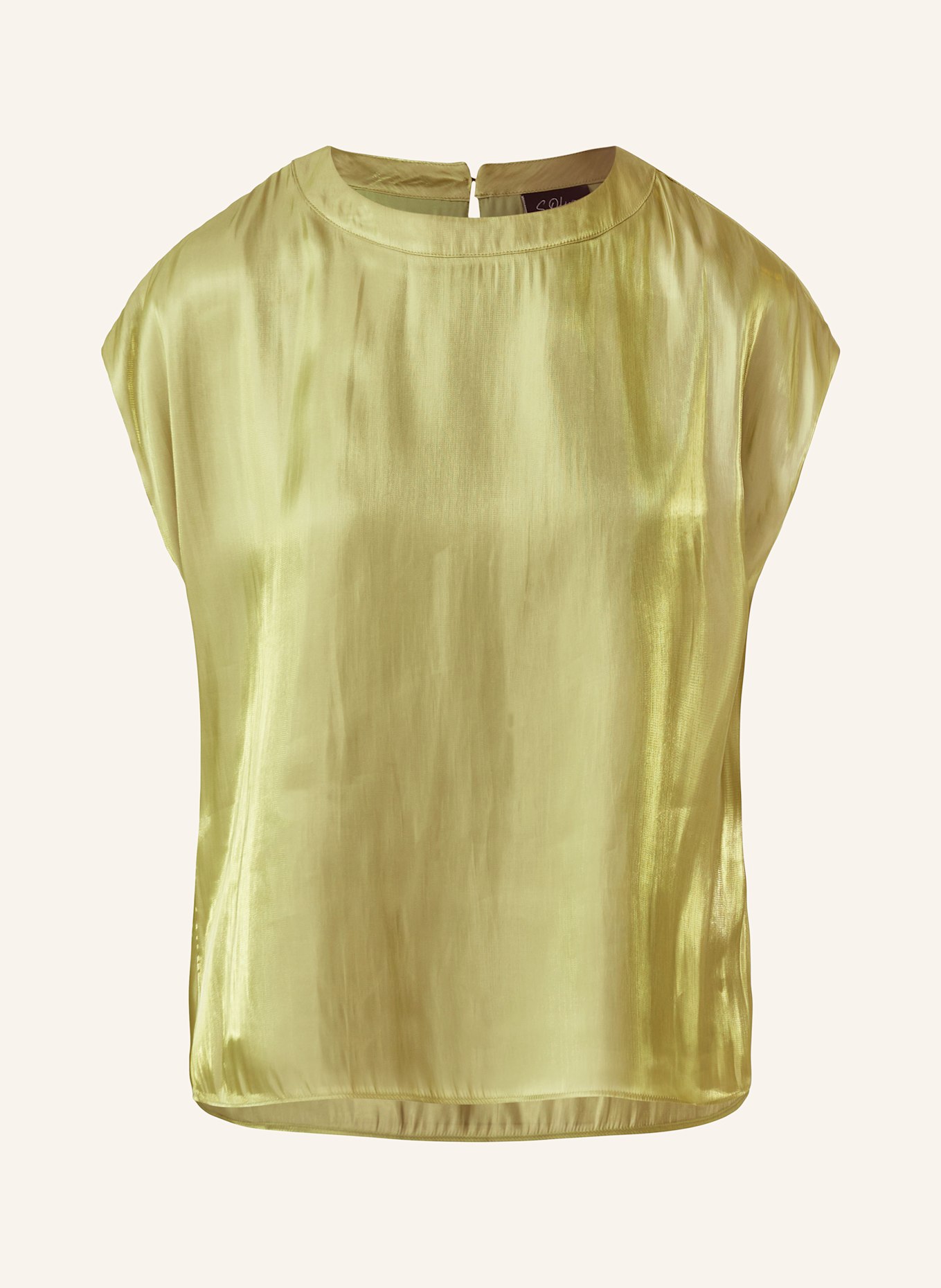 s.Oliver BLACK LABEL Blusenshirt: HELLGRÜN