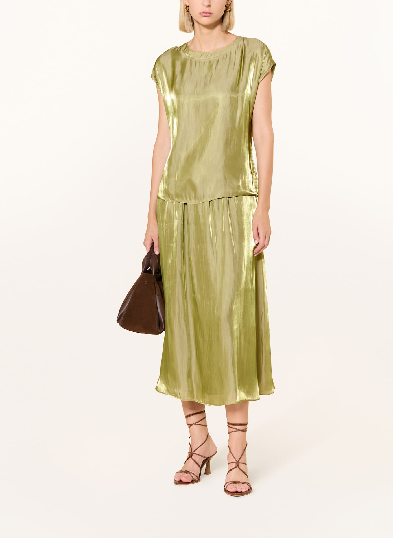 s.Oliver BLACK LABEL Blusenshirt: HELLGRÜN