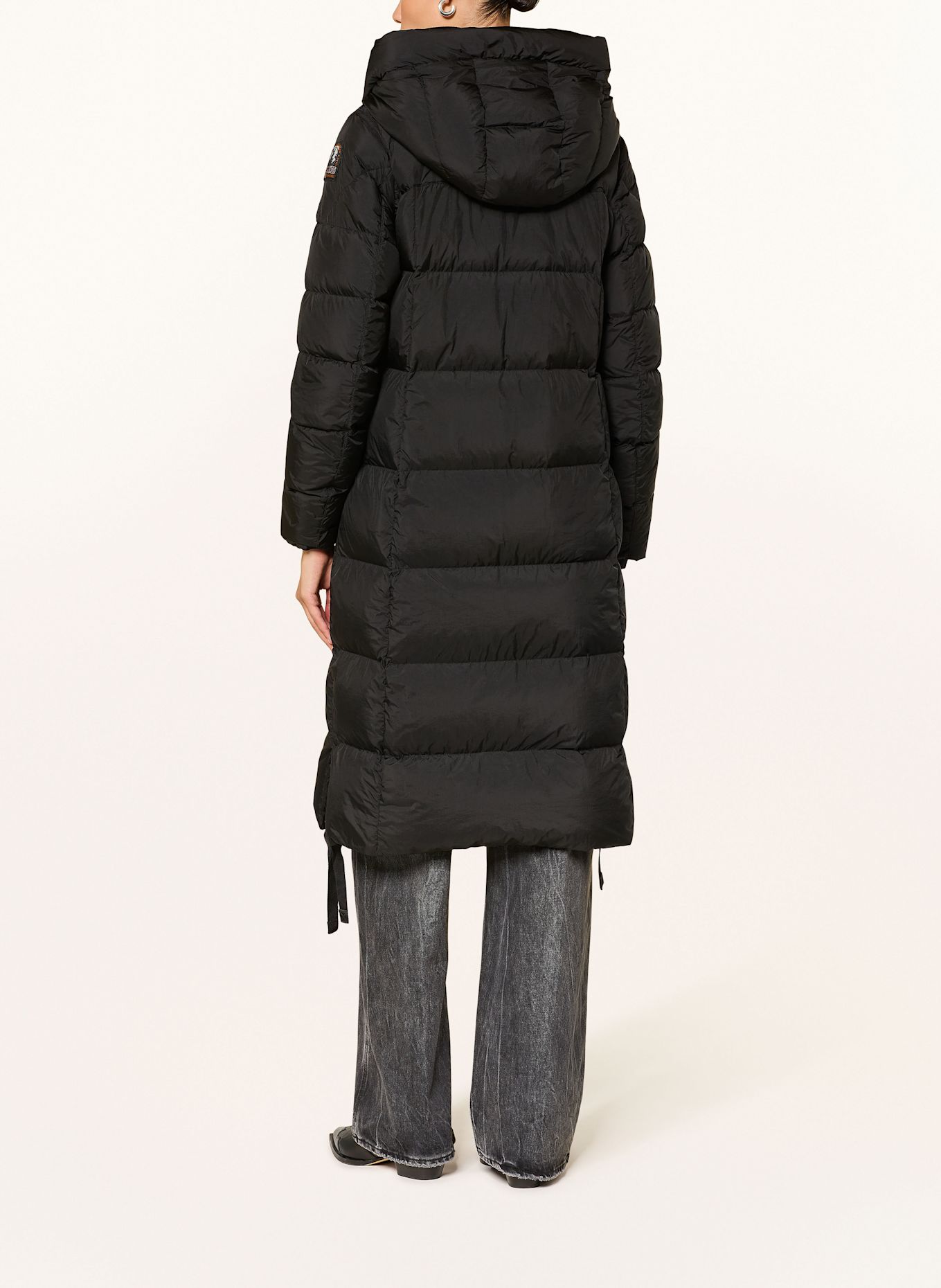 PARAJUMPERS Daunenmantel PANDA: SCHWARZ