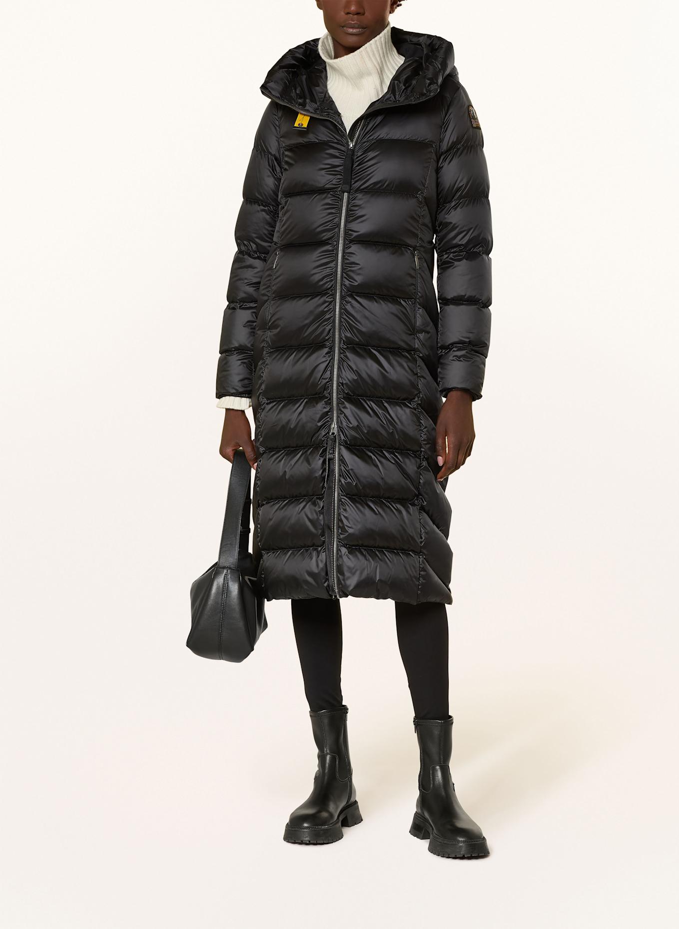PARAJUMPERS Daunenmantel LEAH: SCHWARZ
