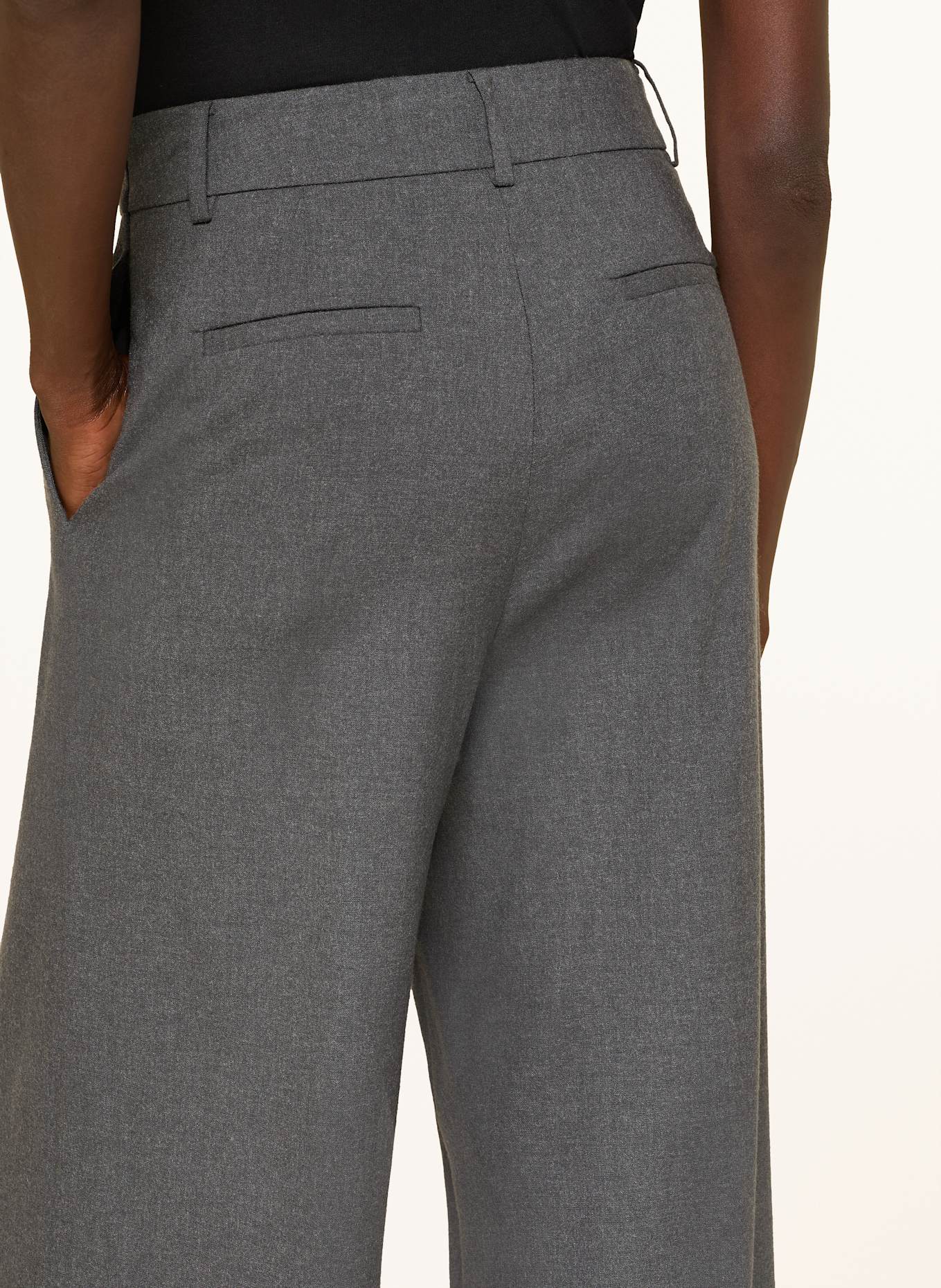 HERNO Marlenehose: GRAU