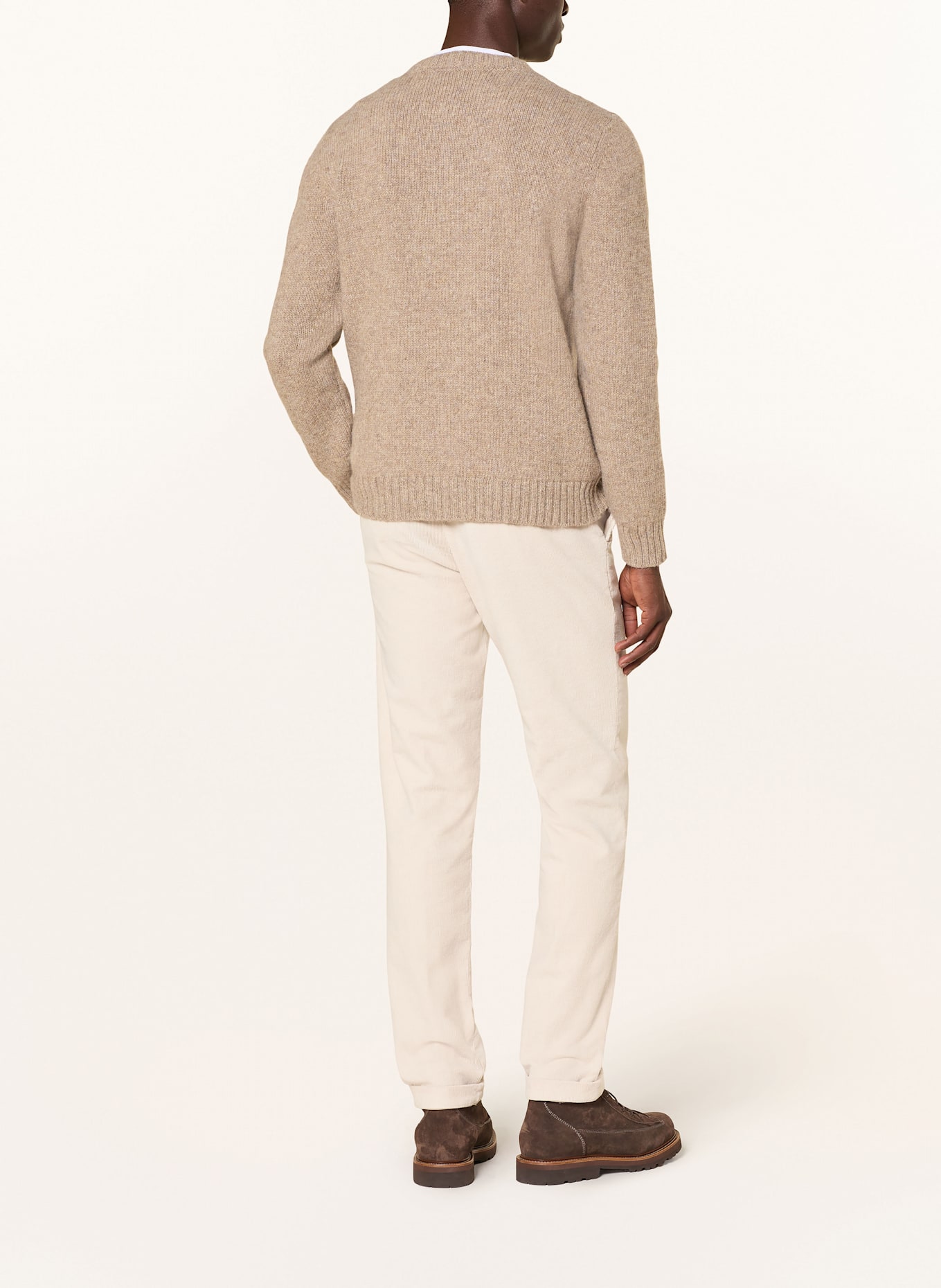 eleventy Pullover: HELLBRAUN