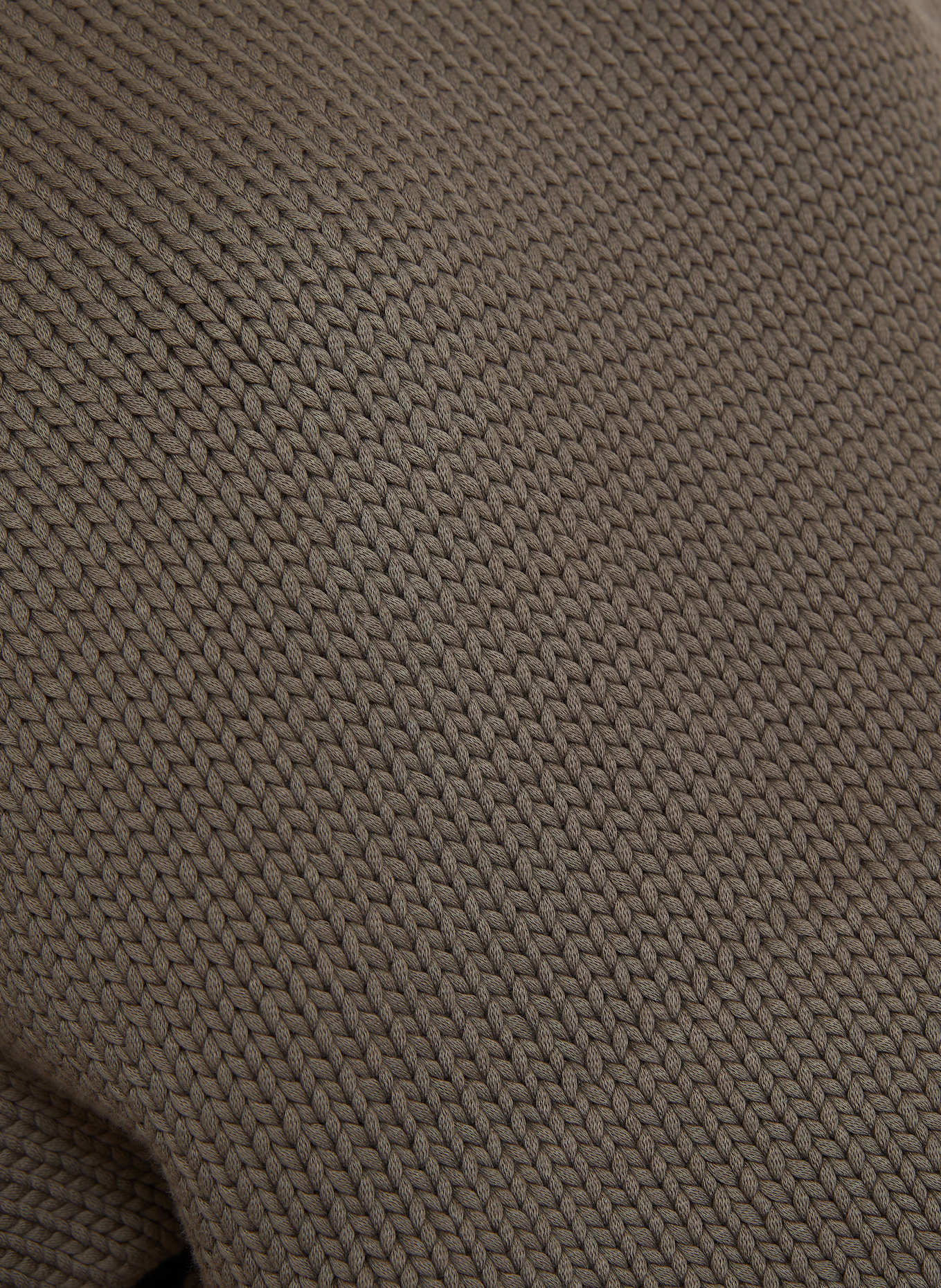 ALAÏA Strickshirt: TAUPE