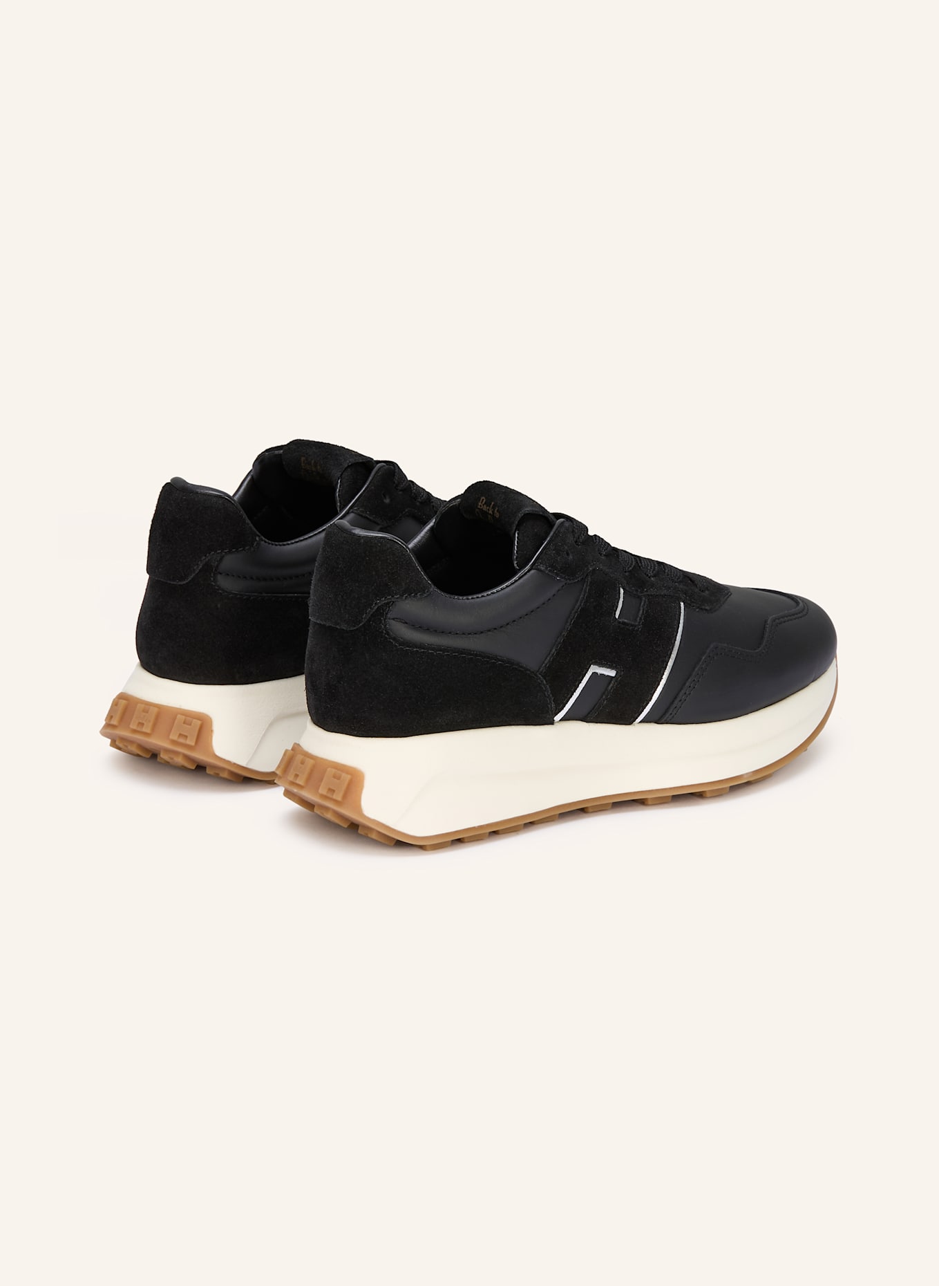 HOGAN Sneakersy H641: CZARNY
