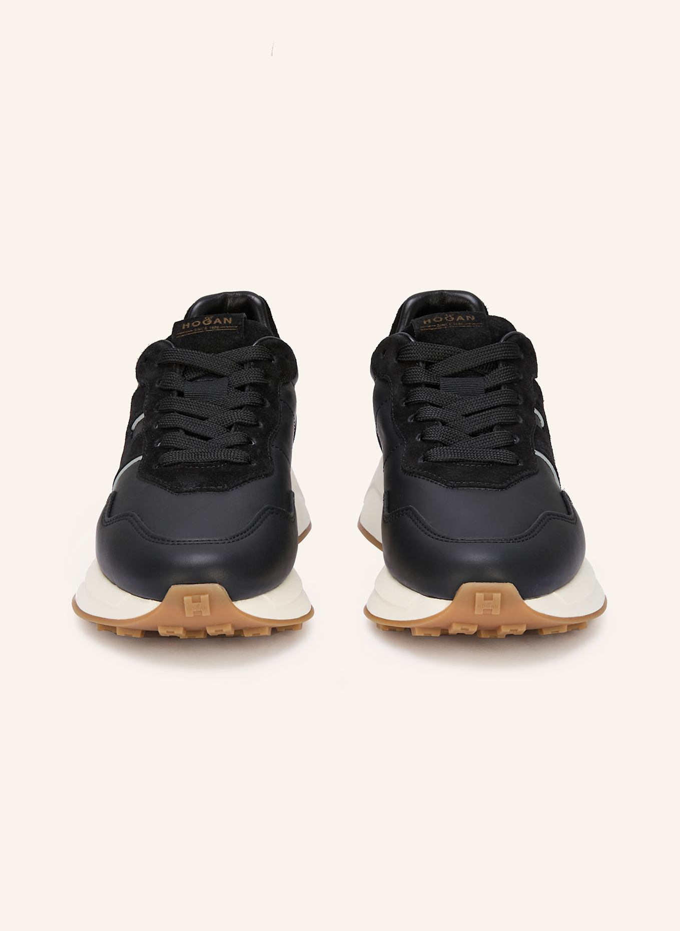 HOGAN Sneakersy H641: CZARNY