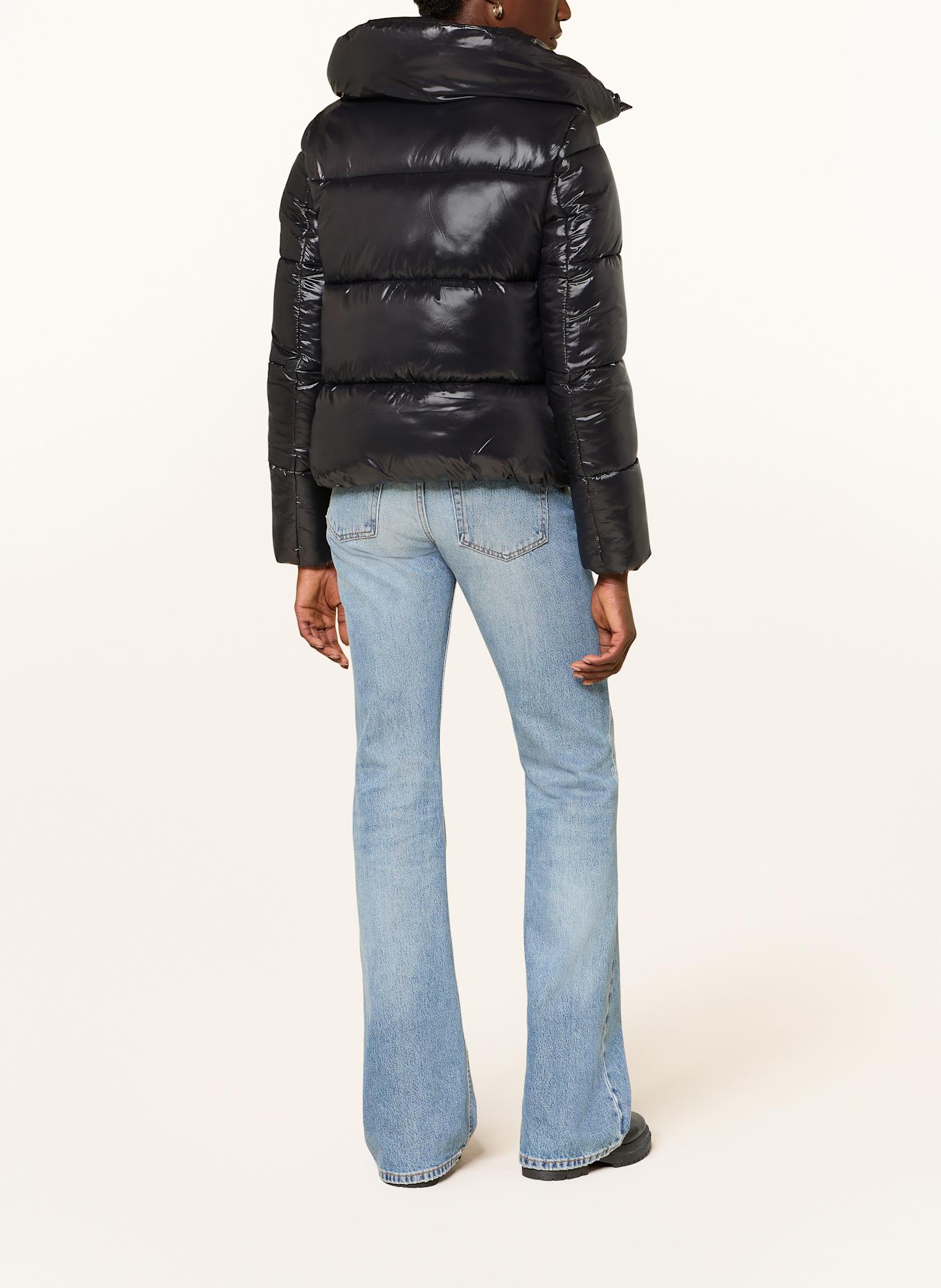 SAVE THE DUCK Steppjacke ISLA: SCHWARZ