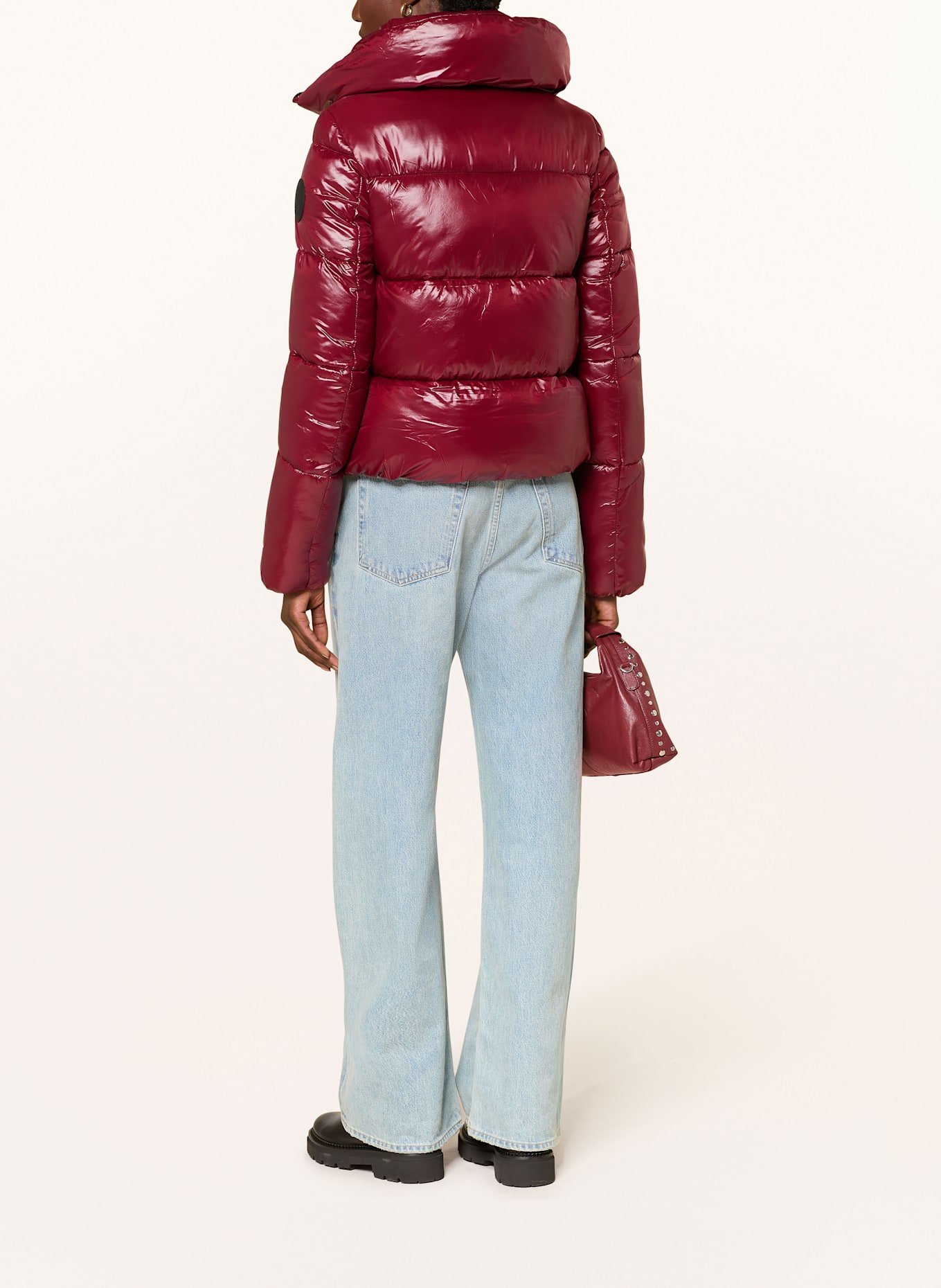 SAVE THE DUCK Steppjacke ISLA: DUNKELROT