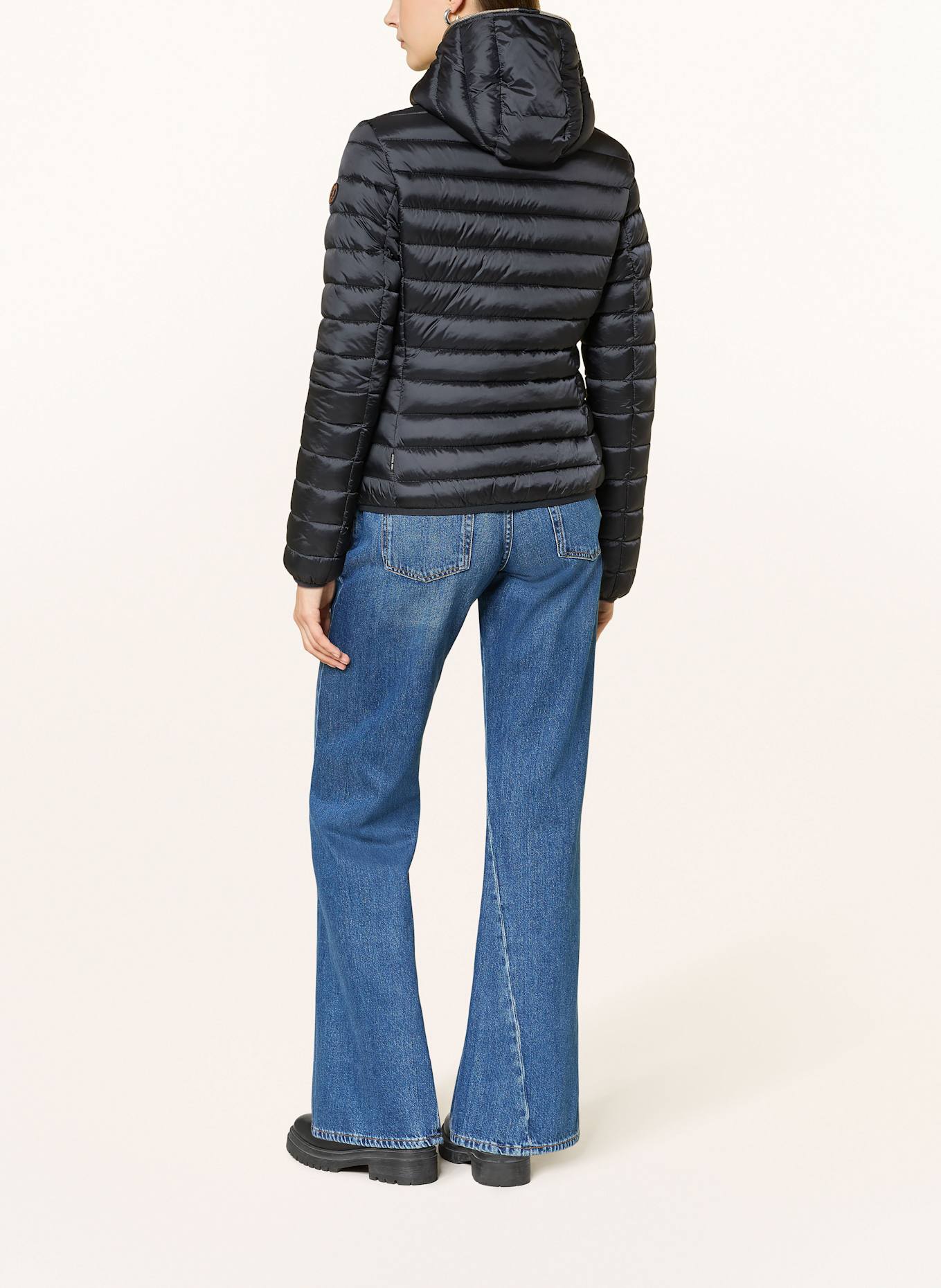 ダウンジャケット・コート SAVE THE DUCK FW24 ALEXIS (D33620WIRIS19 90010) SAVE THE DUCK ALEXIS quilted jacket in black