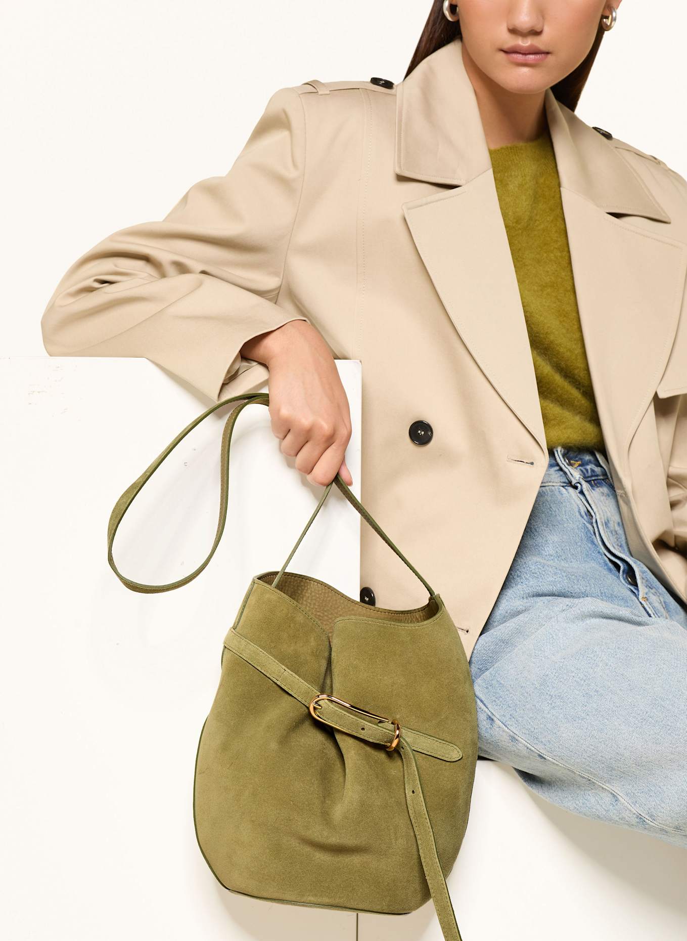 LIFFNER Pouch bag: LIGHT GREEN