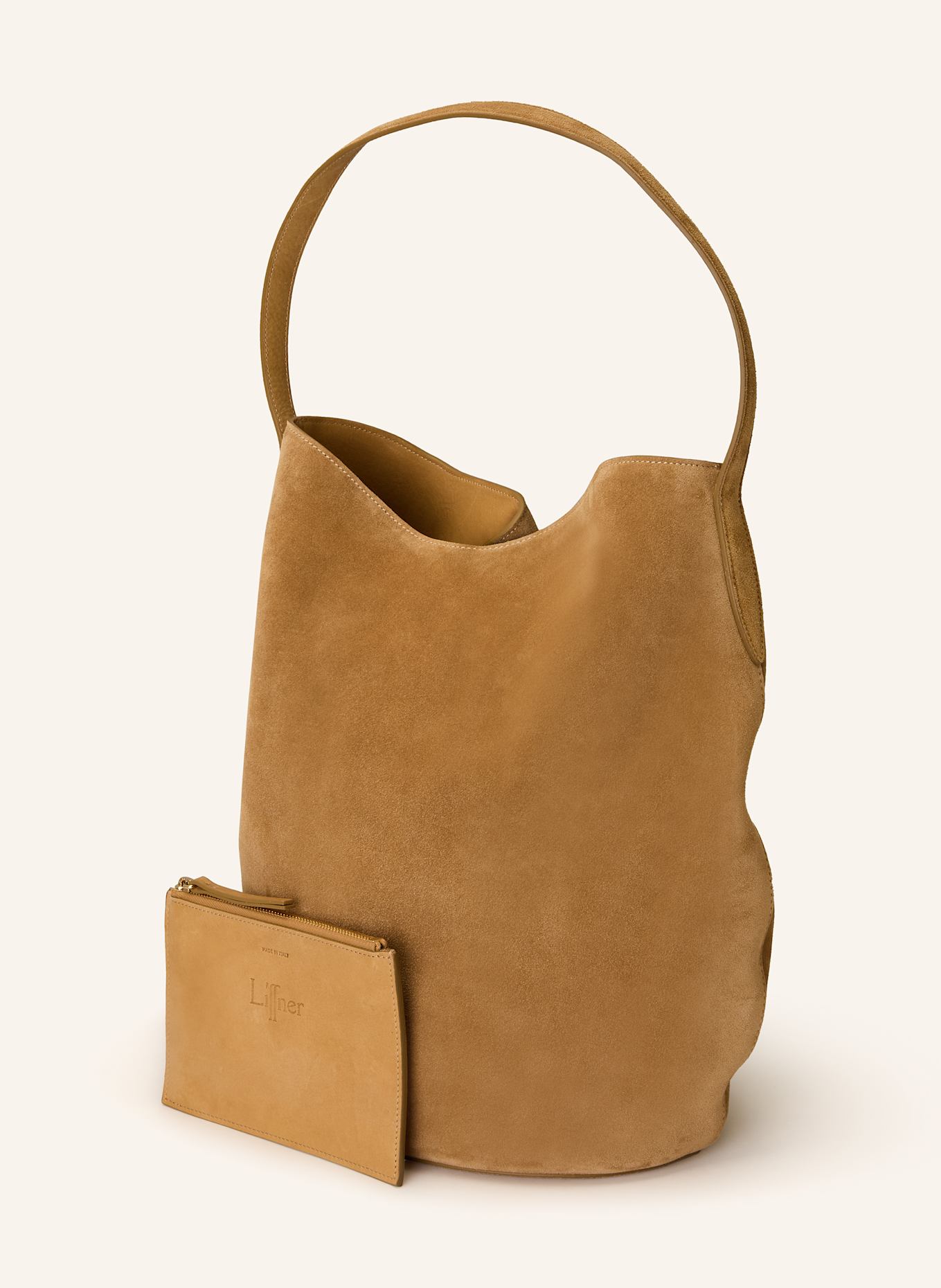 LIFFNER Beuteltasche mit Pouch: CAMEL