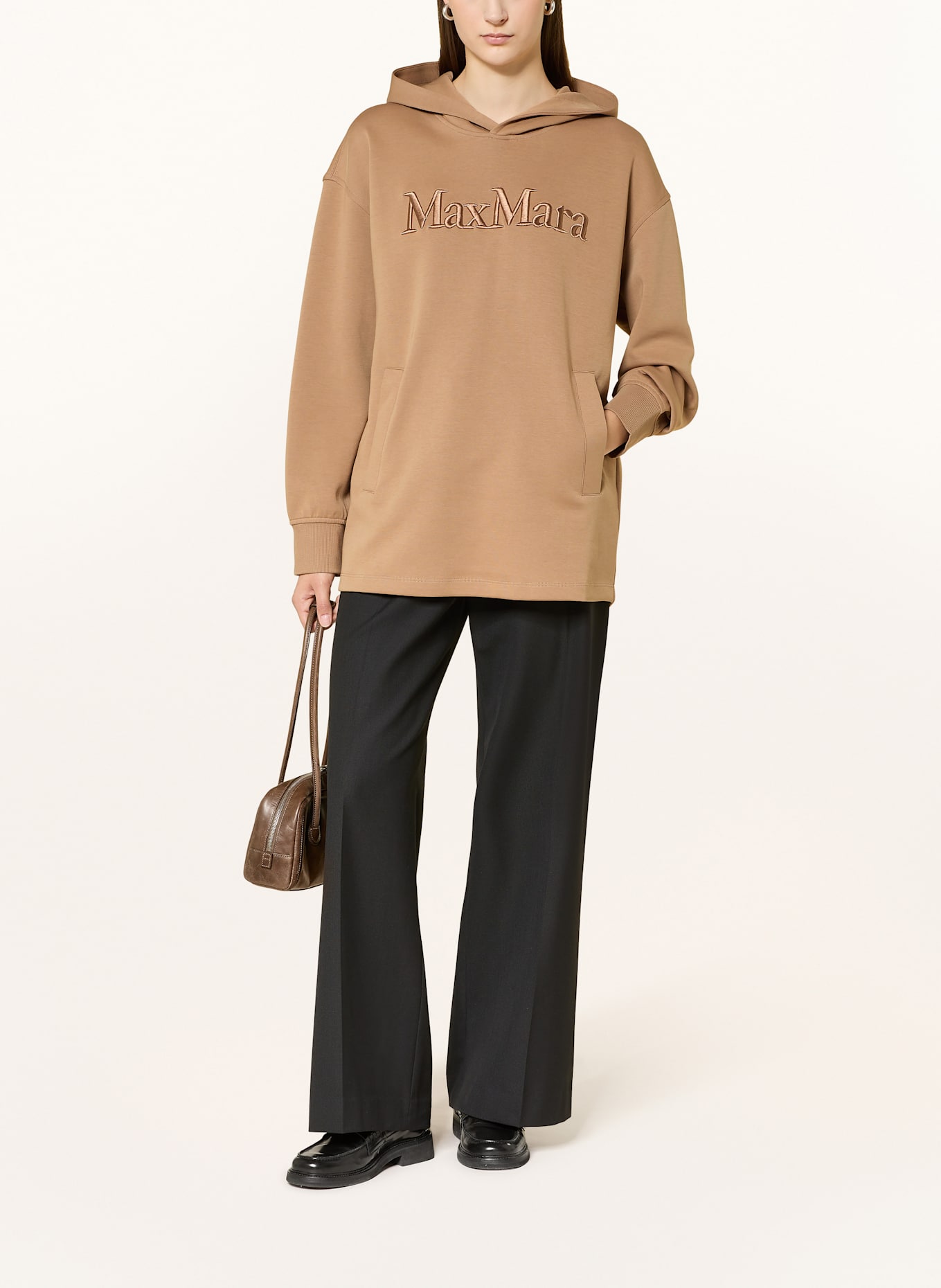 S Max Mara Hoodie VISIERA: CAMEL