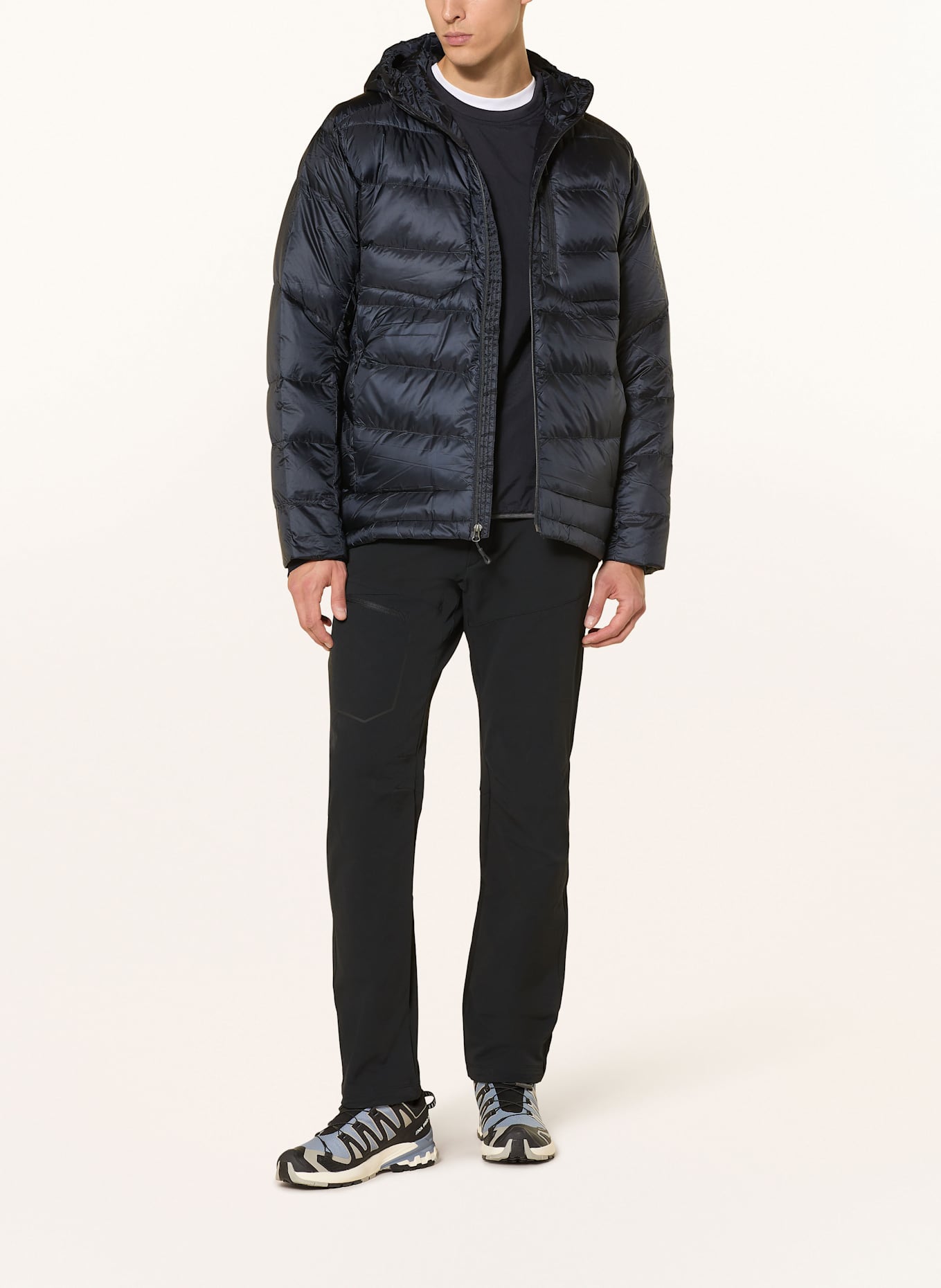 SALOMON Daunenjacke ELIXIR ULTRA DOWN: SCHWARZ