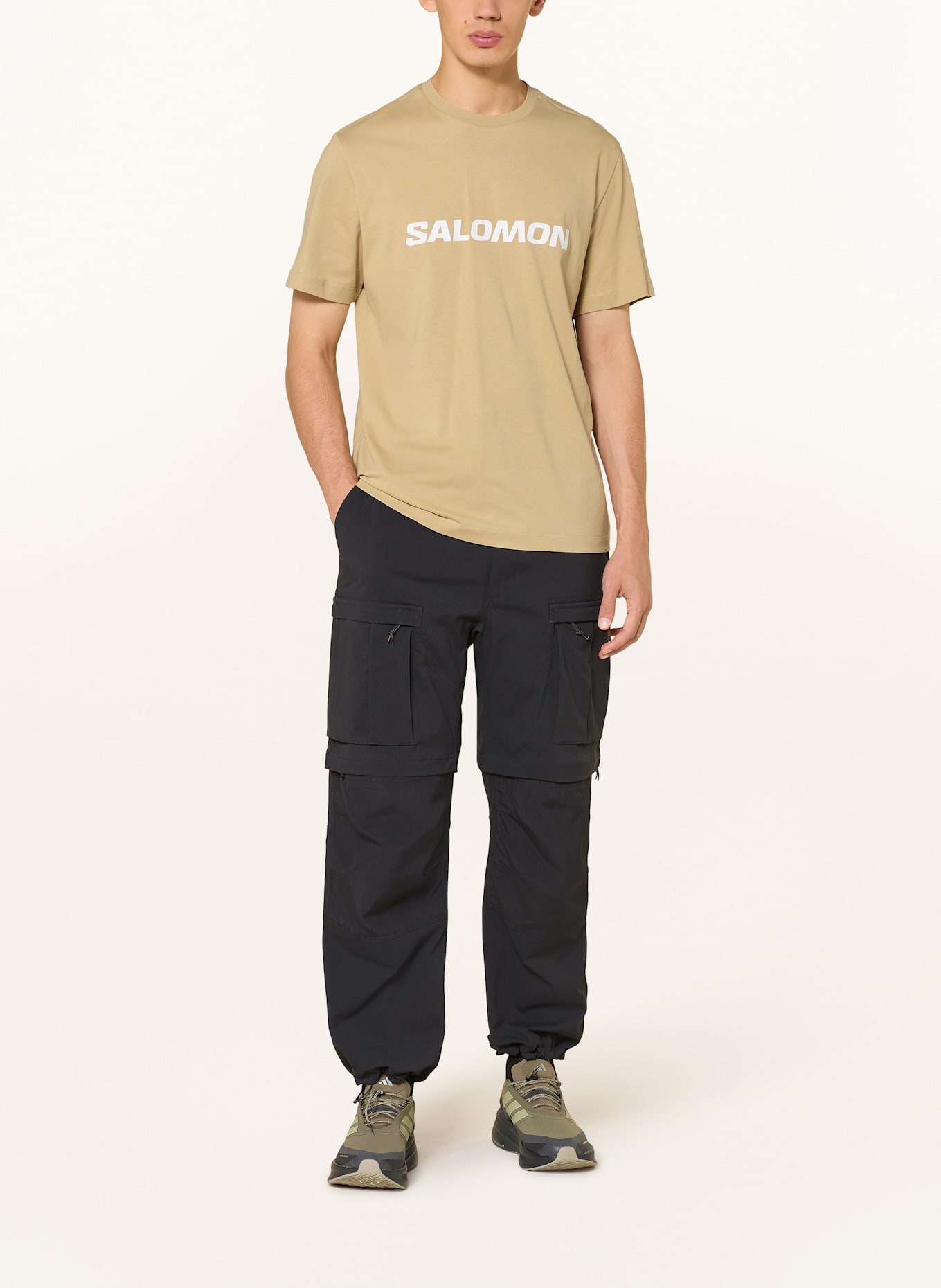 SALOMON T-Shirt: HELLGRÜN