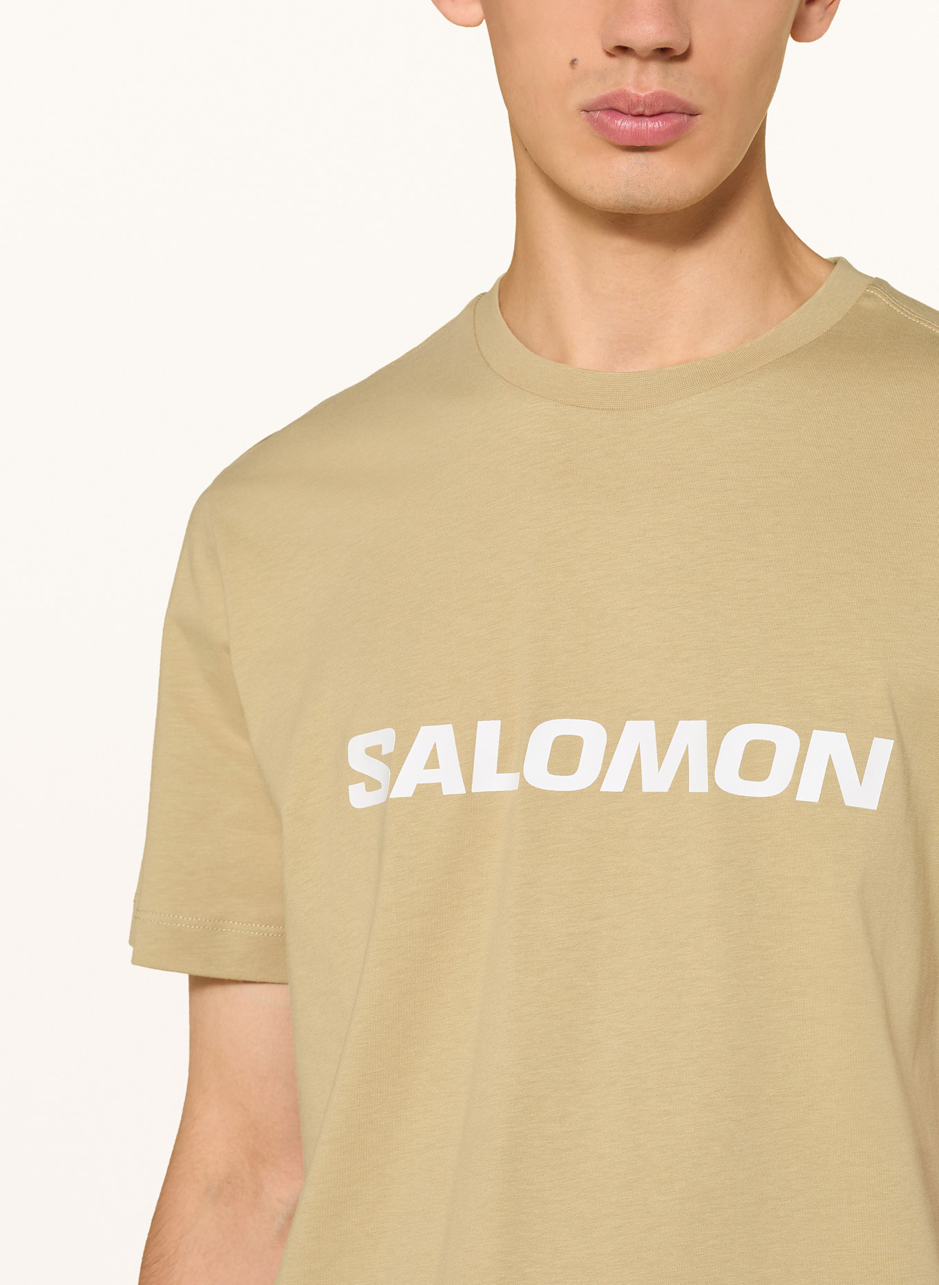 SALOMON T-Shirt: HELLGRÜN