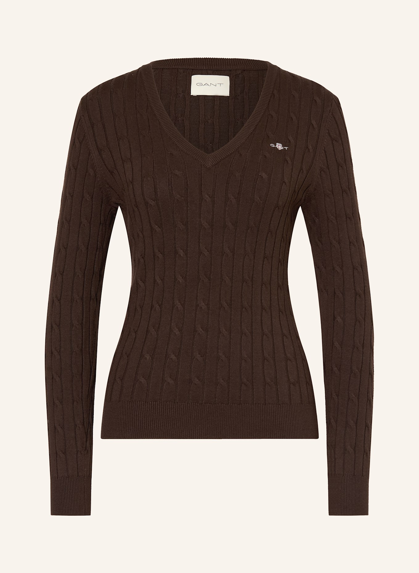 GANT Sweater: DARK BROWN
