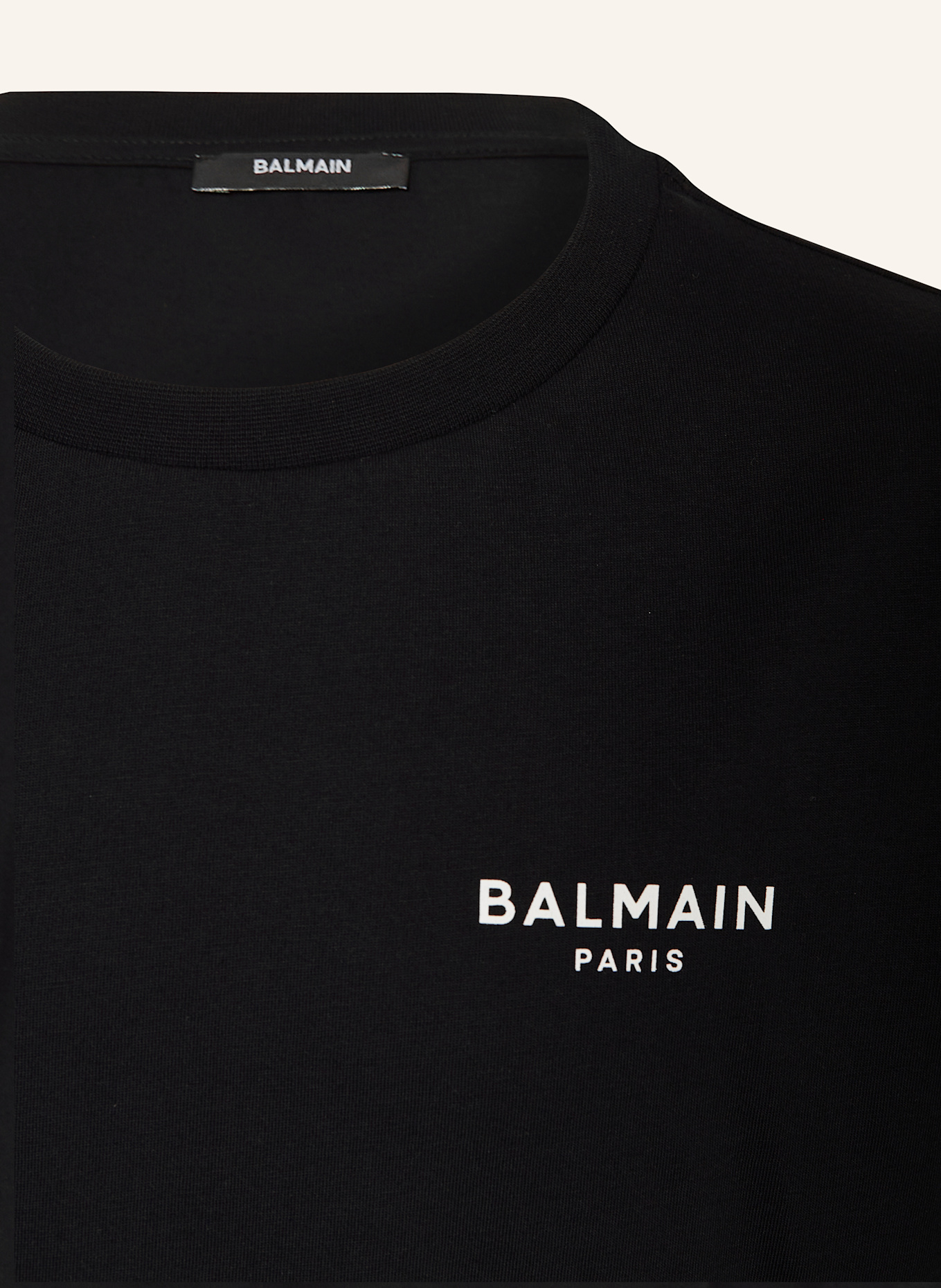 BALMAIN T-shirt: CZARNY