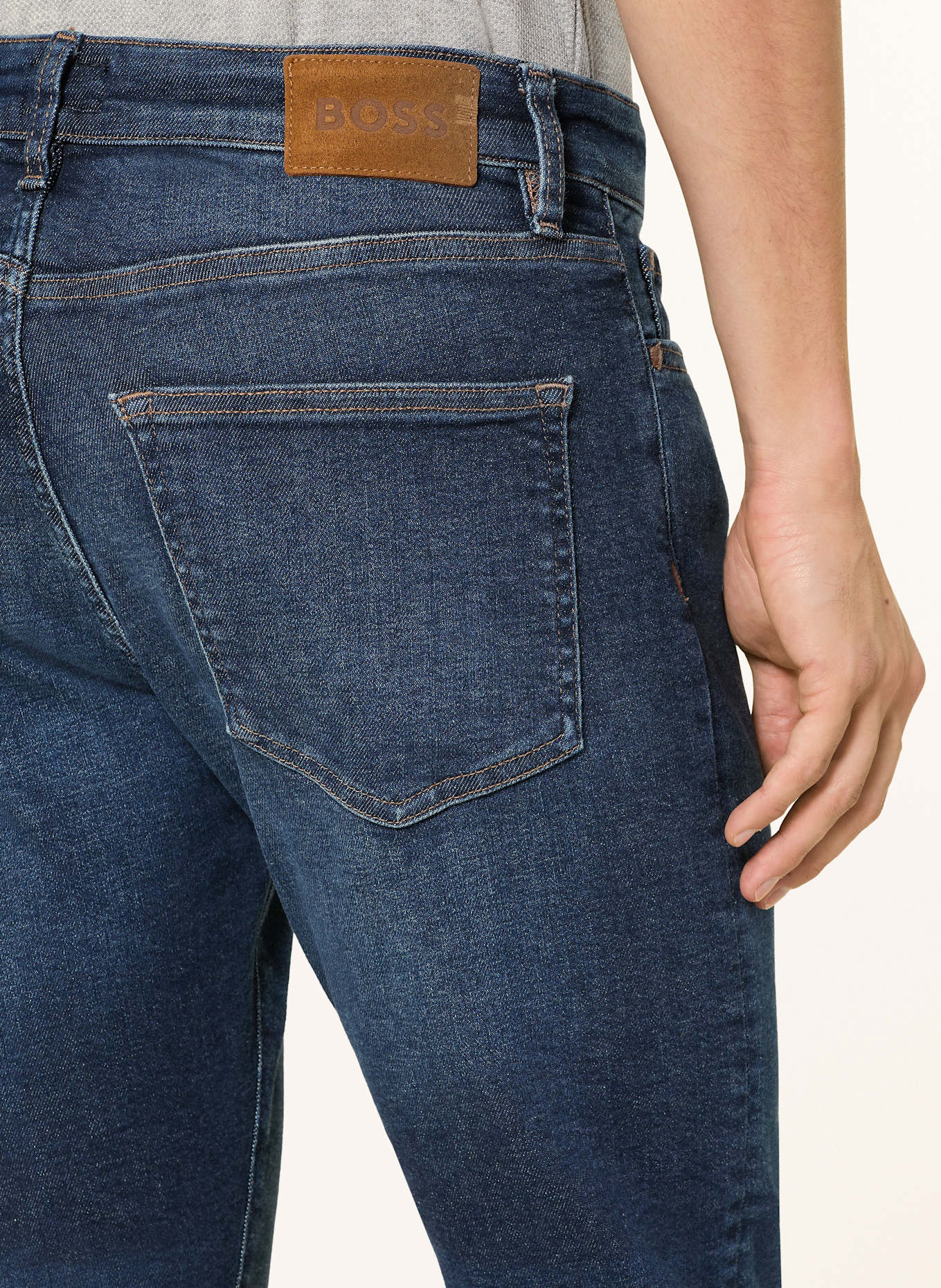 BOSS Jeans L_KAROO Slim Fit: 419 NAVY