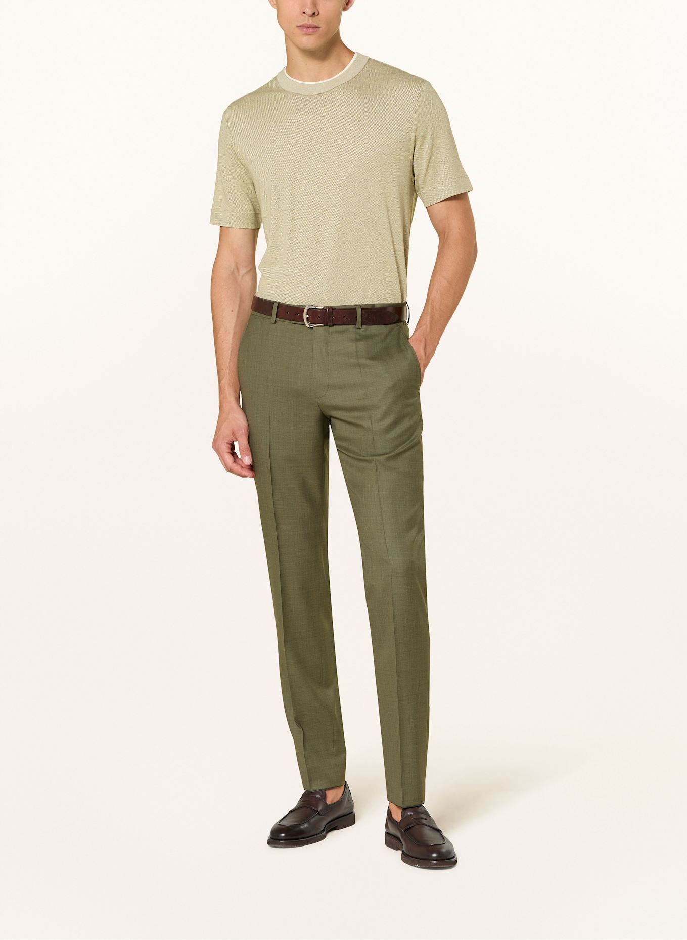 BOSS Anzug HARVERS Extra Slim Fit: KHAKI