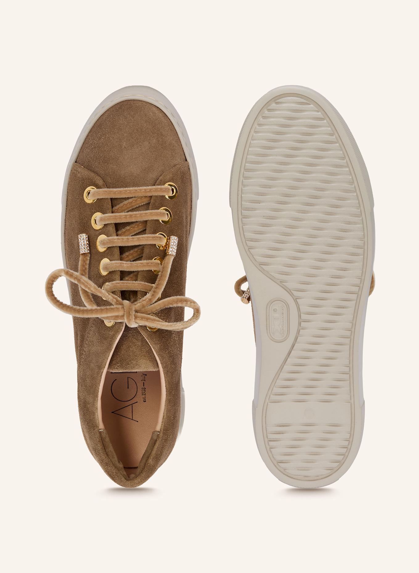 AGL Sneaker CRYSTAL: BEIGE