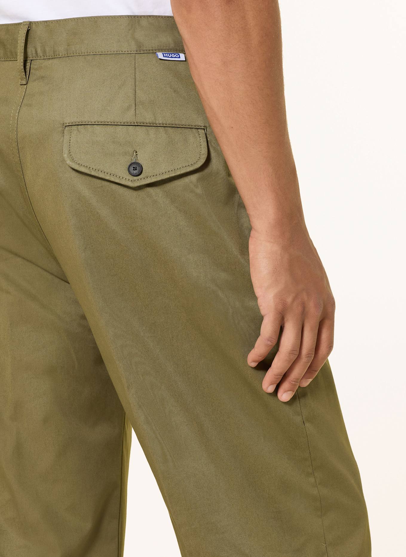 HUGO Chino ROY243 Regular Fit: OLIV