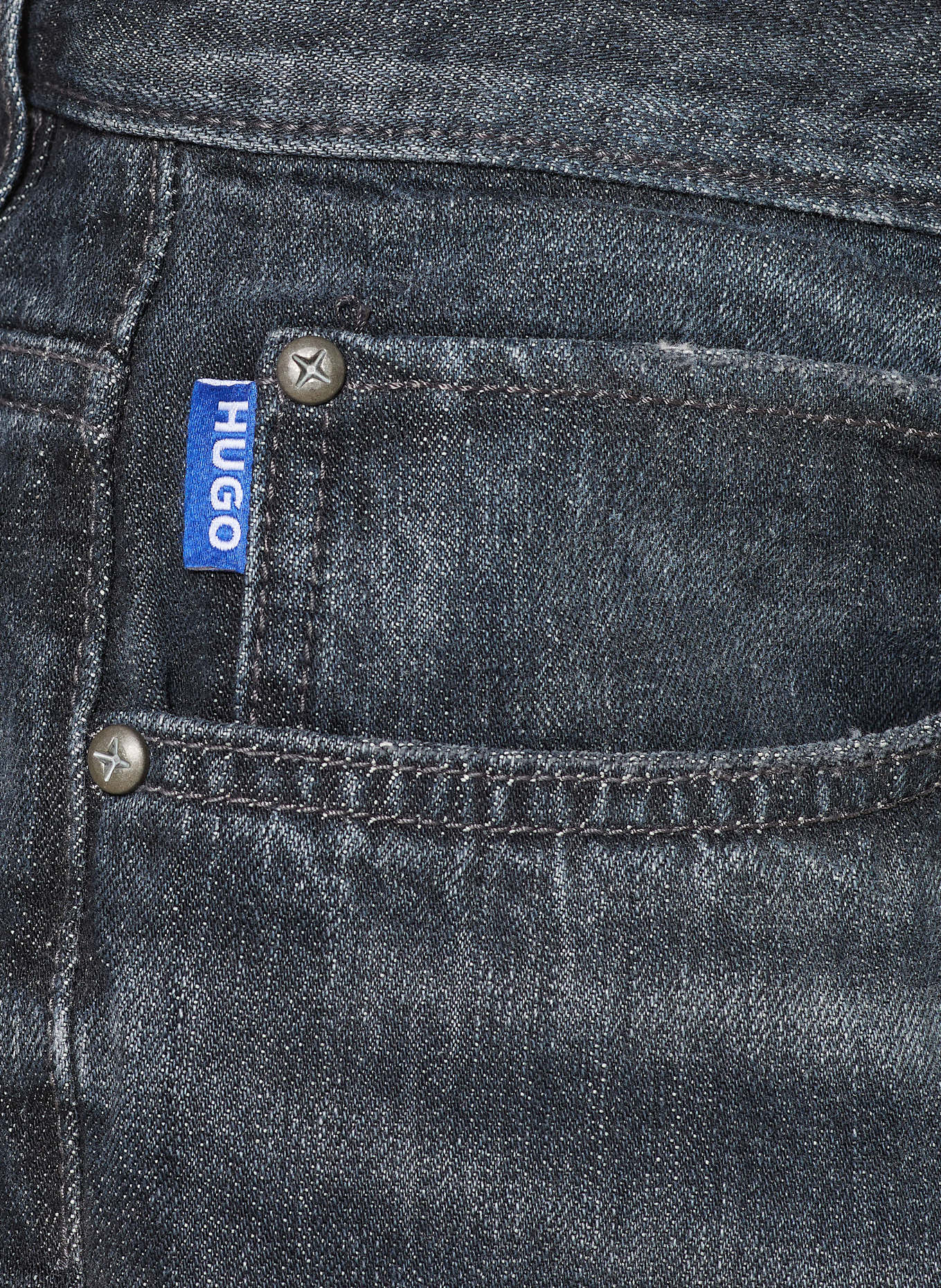 HUGO Jeans NATE Baggy Fit: 405 DARK BLUE