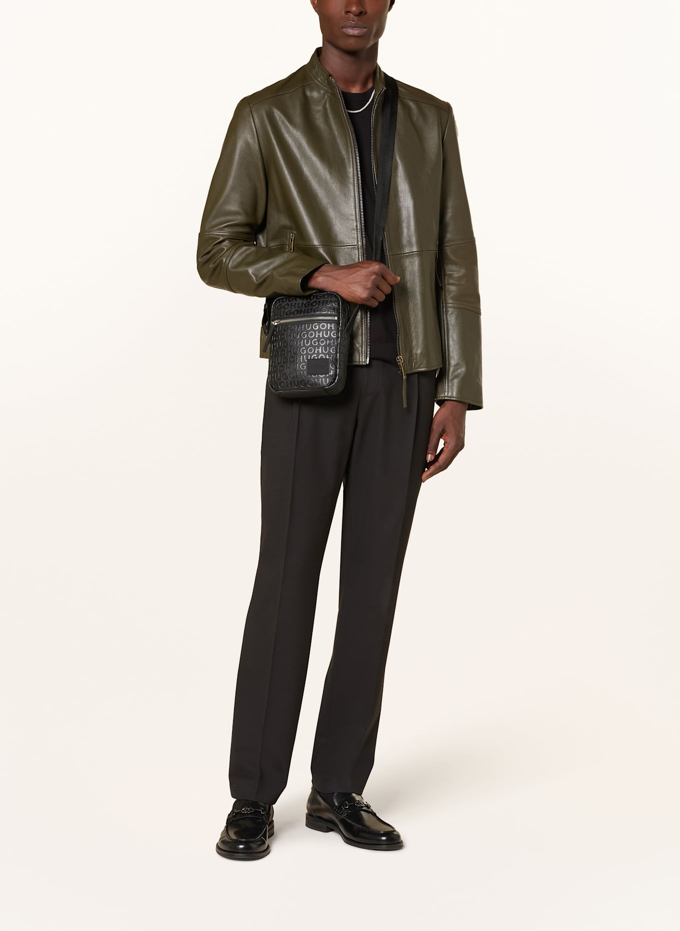 HUGO Torba na ramię ETHON: CZARNY