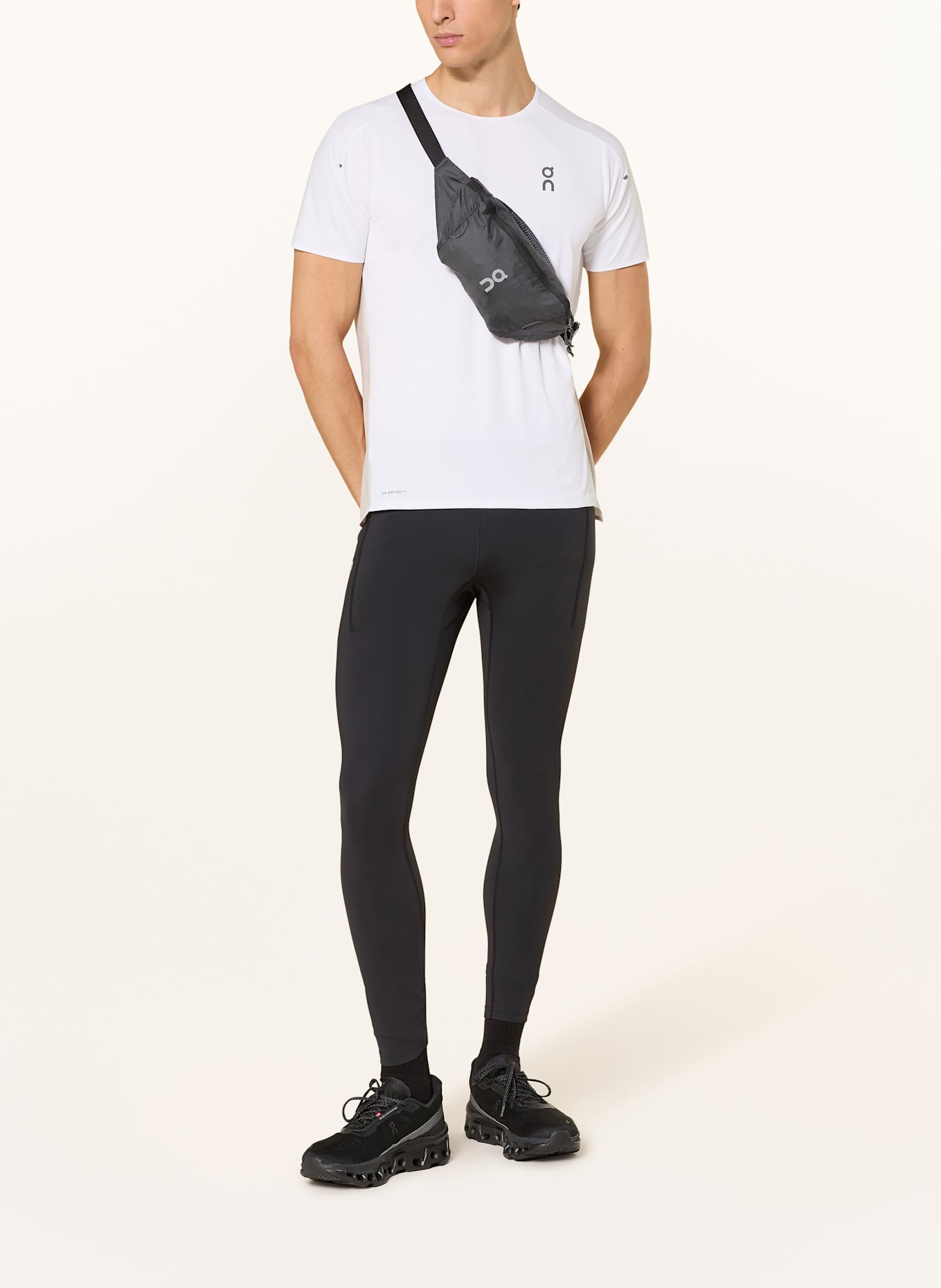 On Gürteltasche WAIST PACK 2L LITE: DUNKELGRAU