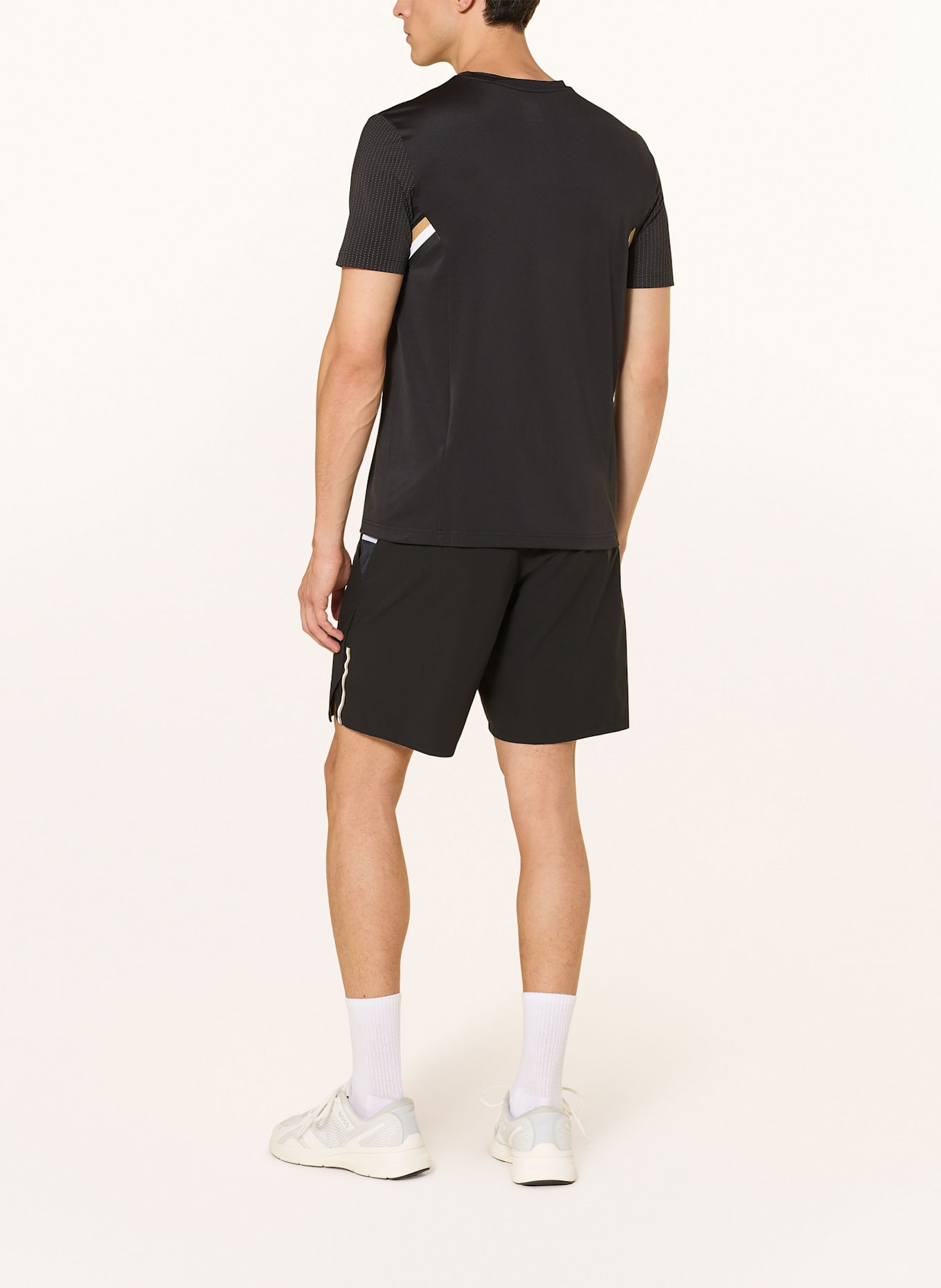 BOSS Tennisshorts T-MATCH: SCHWARZ