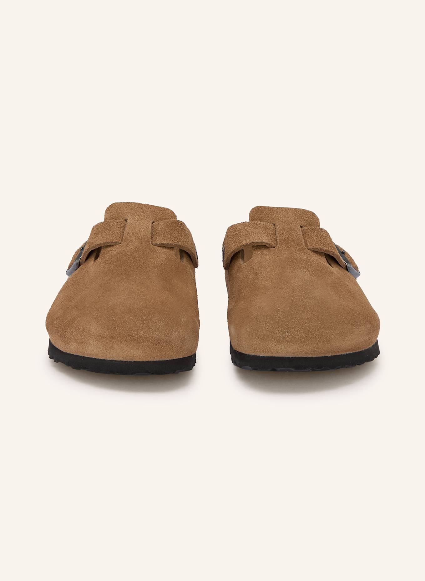 BIRKENSTOCK Pantoletten BOSTON: HELLBRAUN