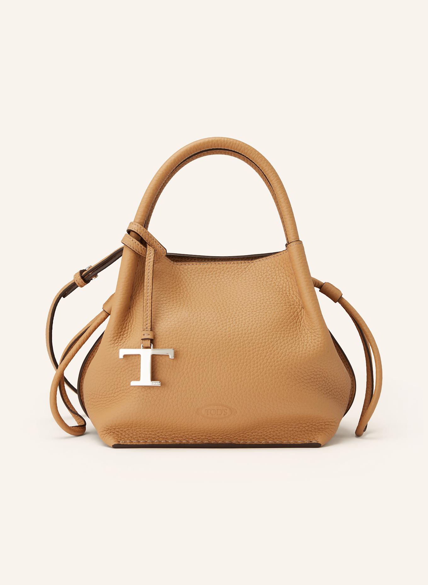 TOD'S Handbag: CAMEL