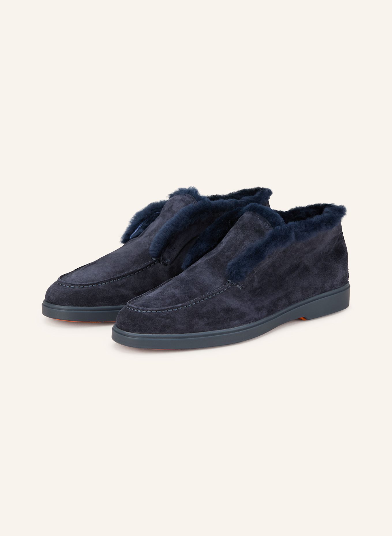 Santoni FORTUNE boots: DARK BLUE